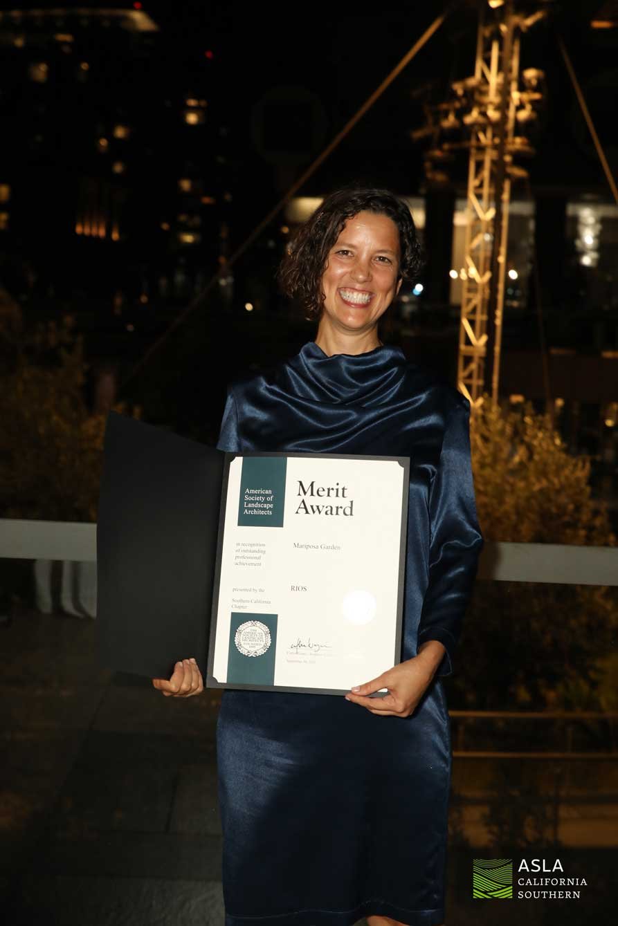 We won the award!