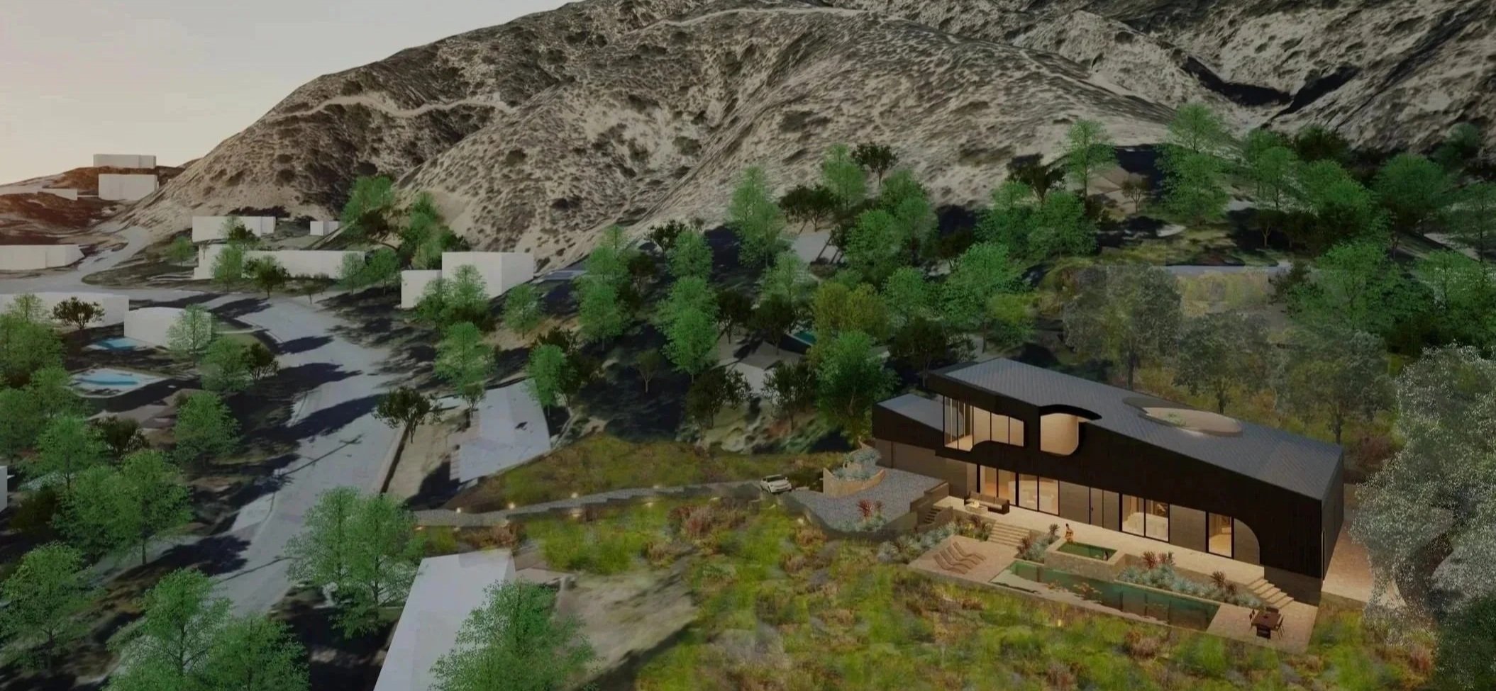 The Sculptural Reform - Eaton Fire Rebuild, Altadena CA 
