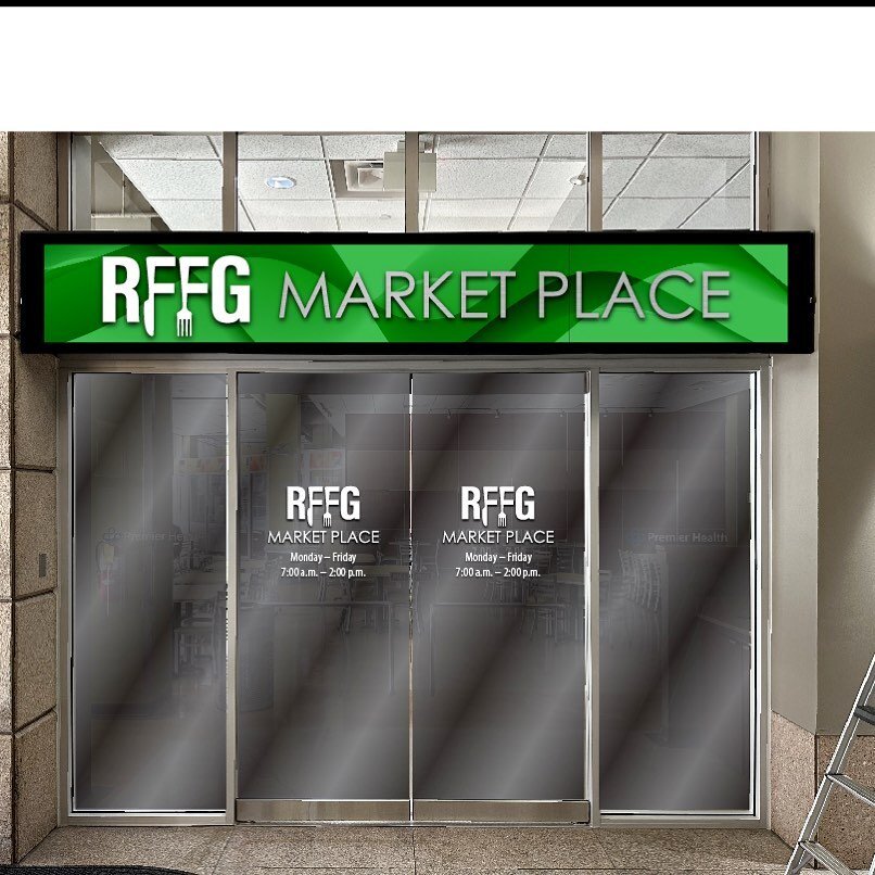 Have you heard the news? The RFFG Marketplace located in Downtown Dayton opens next week! 🤯
The cafeteria style marketplace is open Monday - Friday and features many stations including a Hot Breakfast bar, Homestyle meals, Pizza, Grilled Items and A