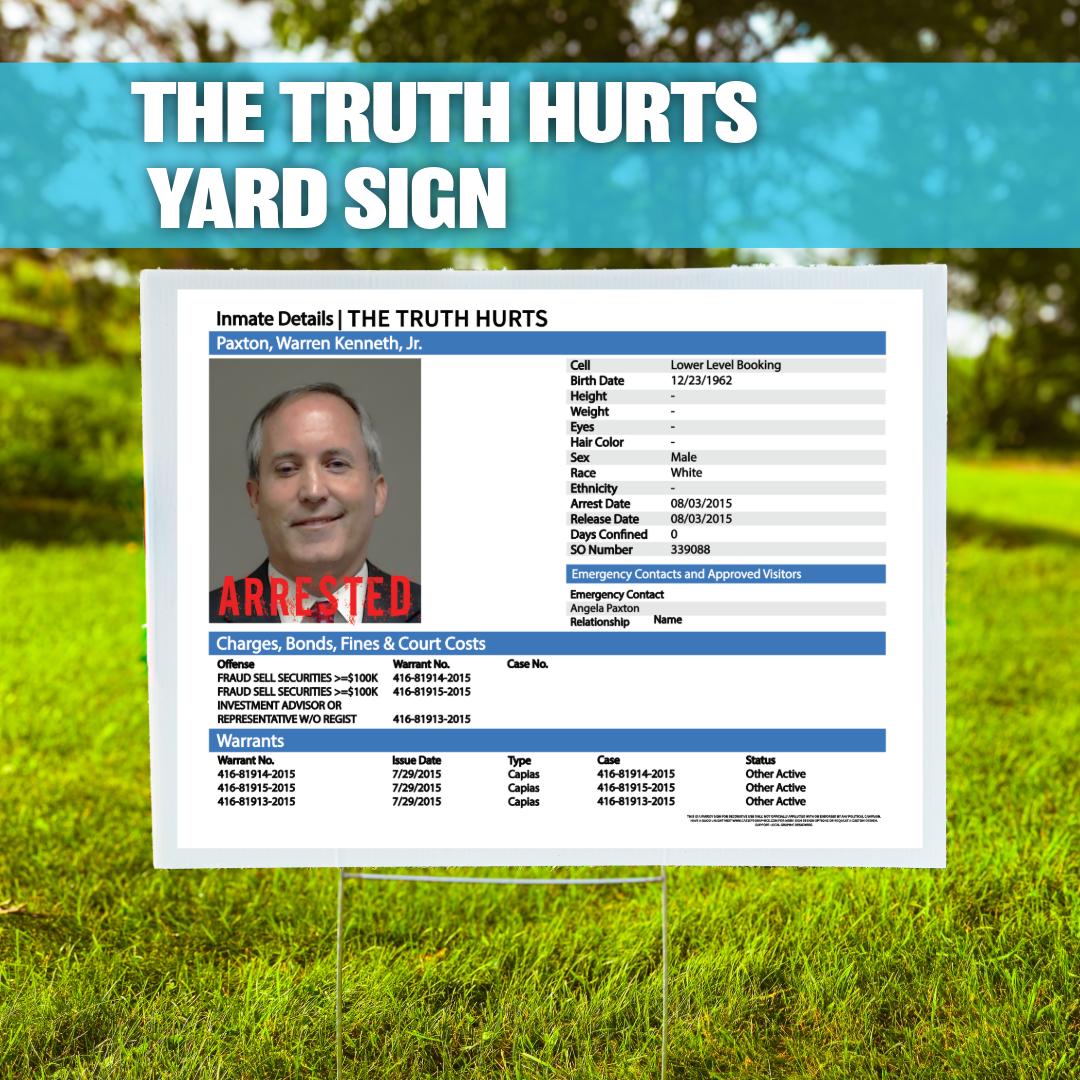 The Truth Hurts! | Yard Sign