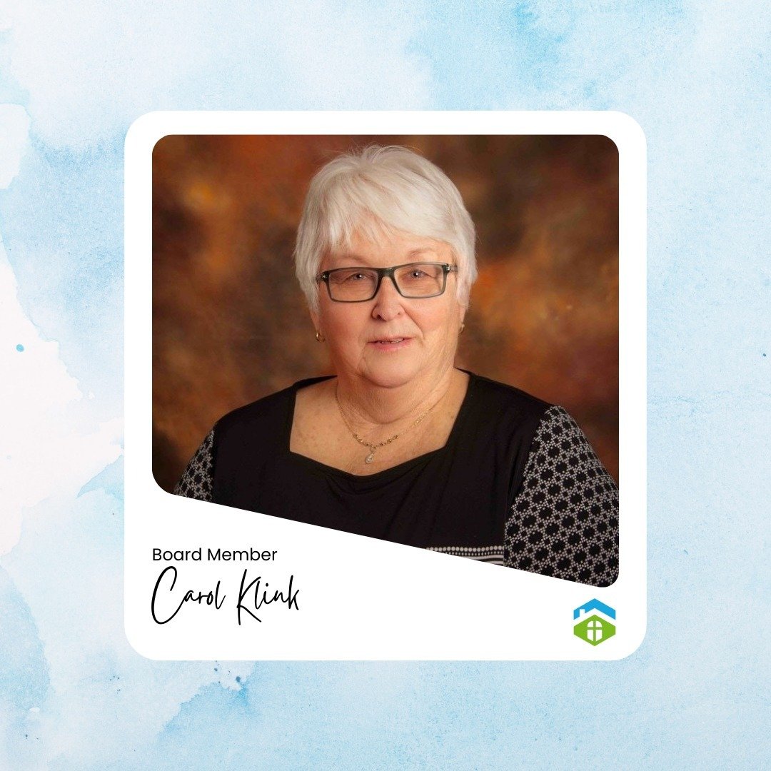 Meet the Hearten House board members! 💙

Carol Klink is our longest-serving board member. We are so grateful for her support throughout our journey. Having Carol on our team is a tremendous blessing.

Visit our website to meet the rest of our member