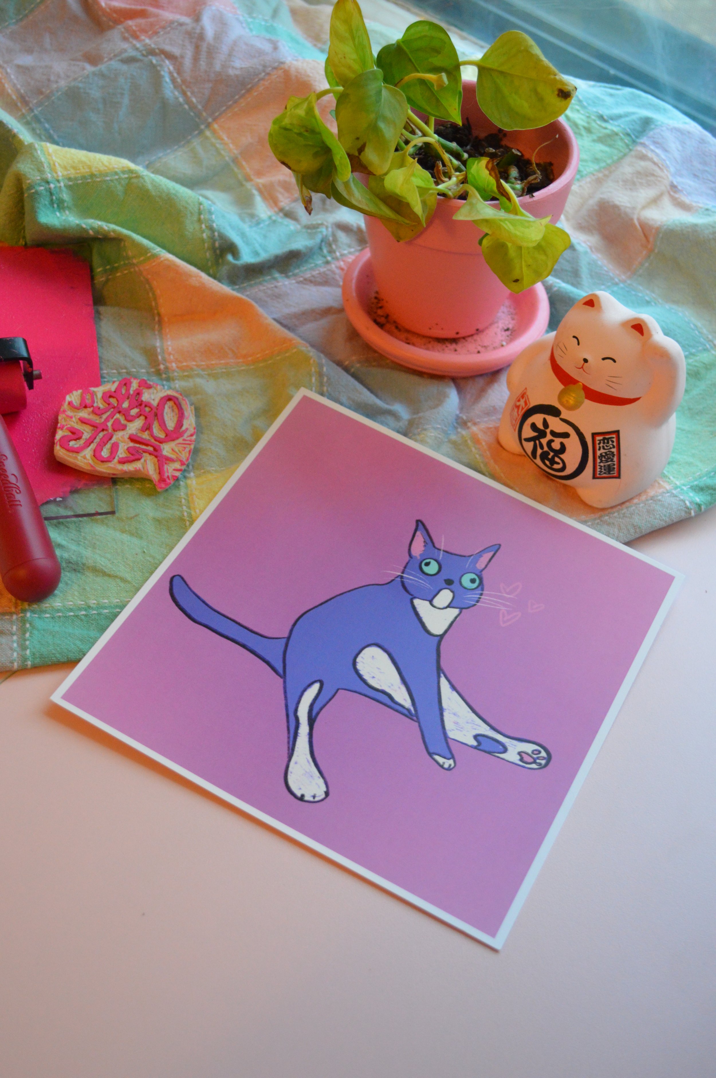 mochi love print
