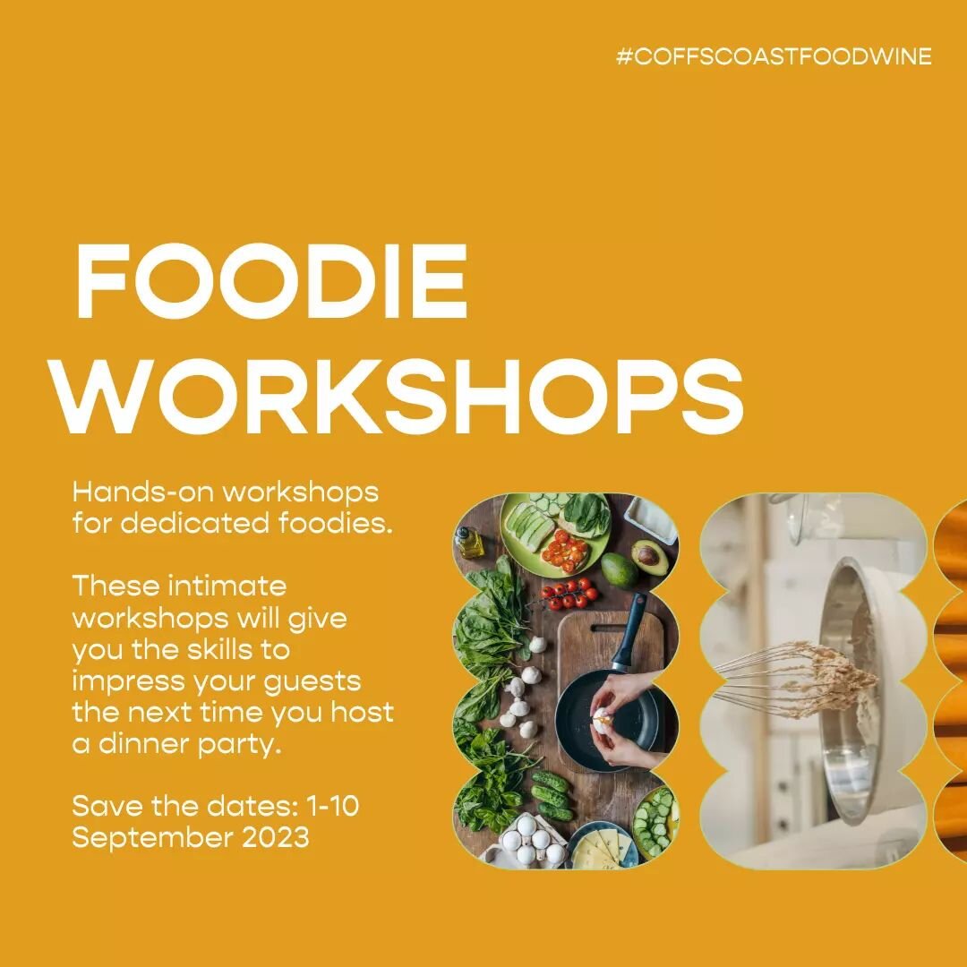 Hands-on workshops for dedicated foodies. 

These intimate workshops will give you the skills to impress your guests the next time you host a dinner party.

🗓️ Save the dates: 1-10 September 2023. Find out what's on the program next week! Tickets on