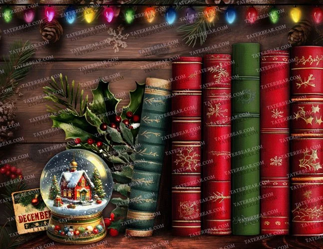 TaterBear_Festive Bookshelf.jpg