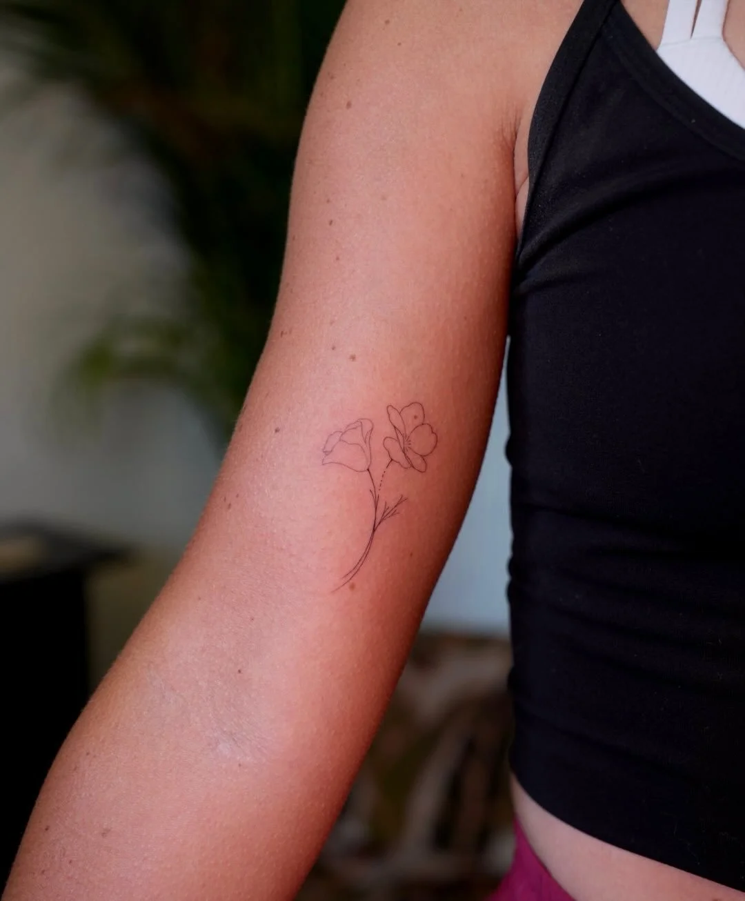 Inspired by golden trails and wild blooms&mdash;clean, delicate, and made to last.

#sandiegofinelinetattooartist #sandiegofinelinetattoos #sandiegofinelinetattoostudio #sandiegohiking #sandiego