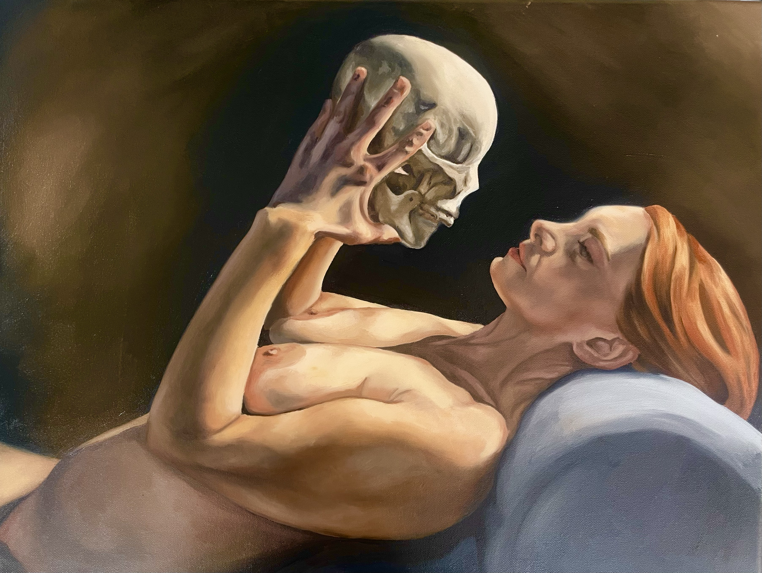 To be with you, is to be alone, 18in x 24in,  Oil on canvas , 2026