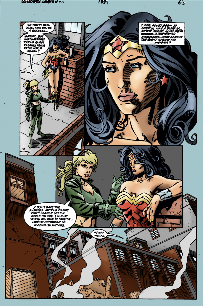 Comic Color study ( only color done by me ), Photoshop, 2024