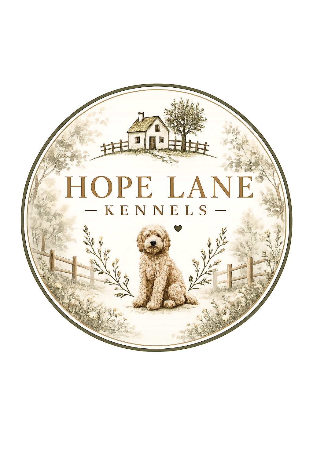Home-Raised Teddy Bear Goldendoodles  