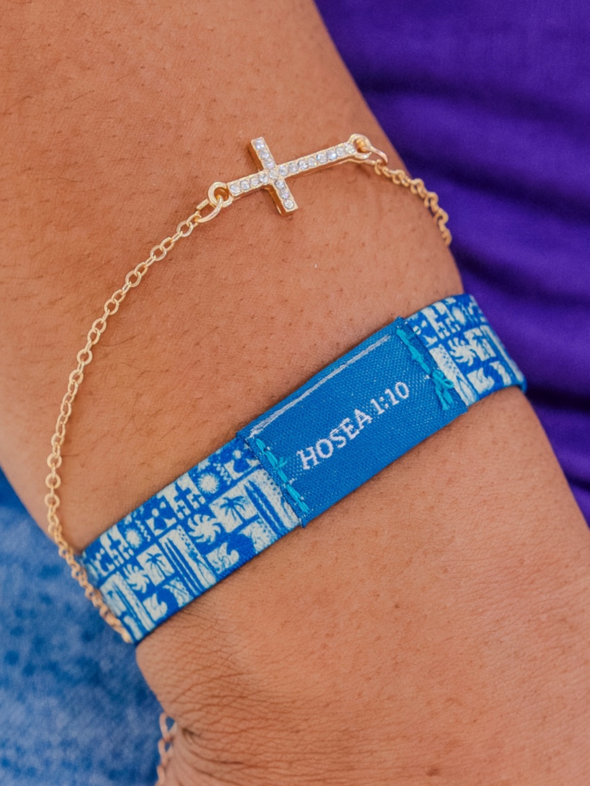 Sons of the Living God Testimony Tap Bracelet