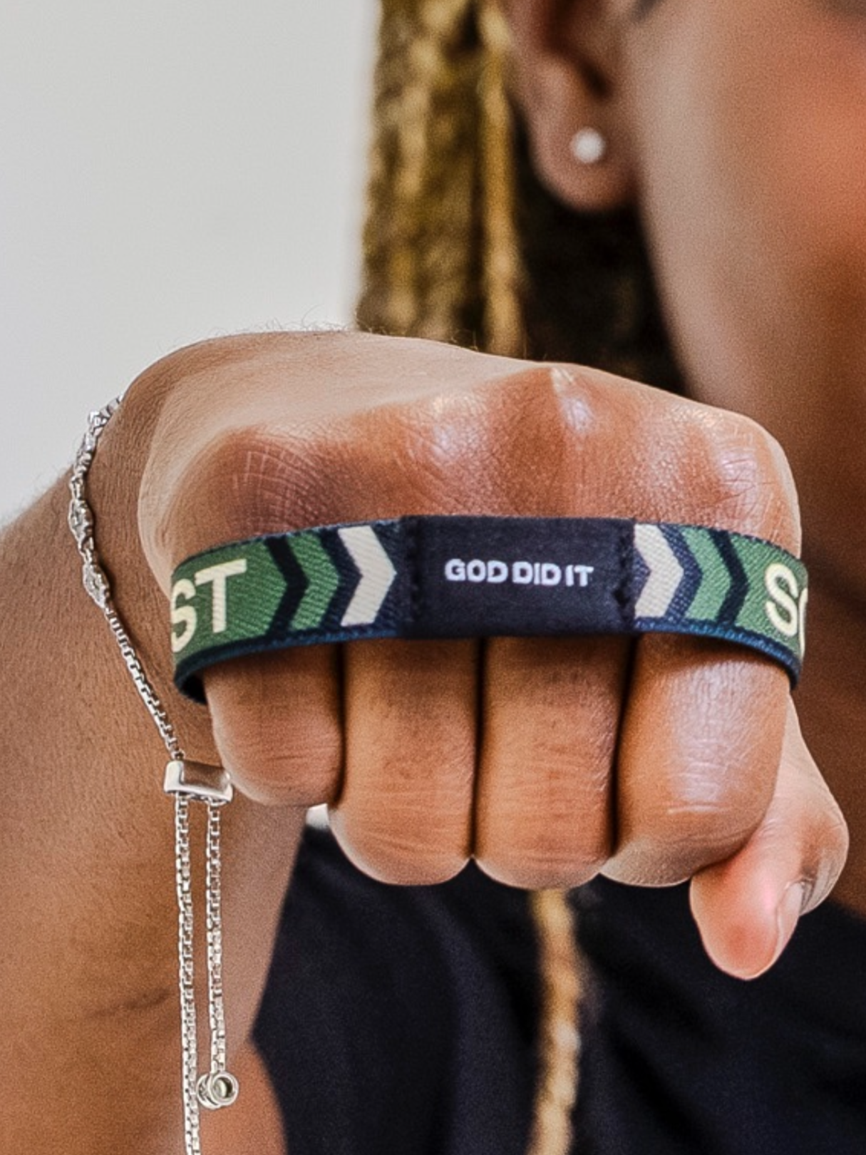 Soldier of Christ Testimony Tap Bracelet