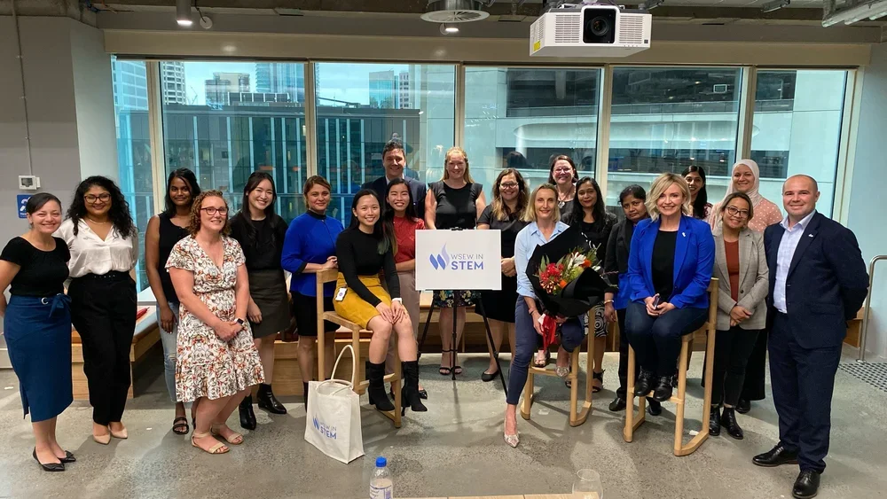 Our first WSEW in STEM Roundtable as part of our mentoring program with special guest speaker Dr Sarah Hill, former CEO of Western Parkland City Authority.