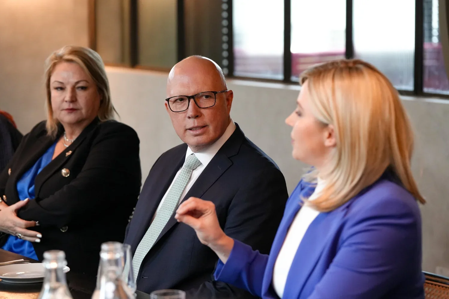 The Hon. Peter Dutton MP, Leader of the Opposition. Hosted at the Governor Boardroom.