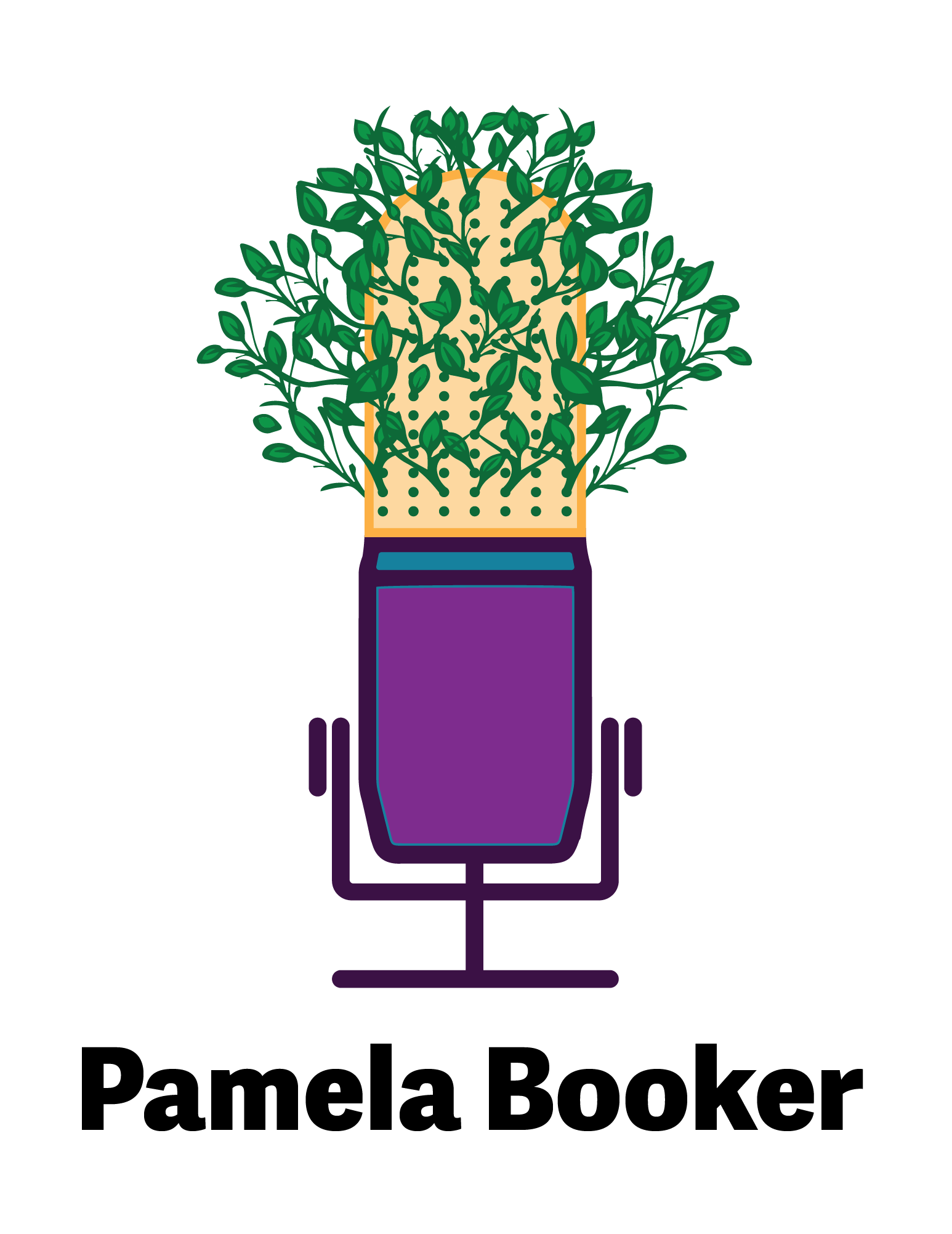 Pamela Booker Logo & Website