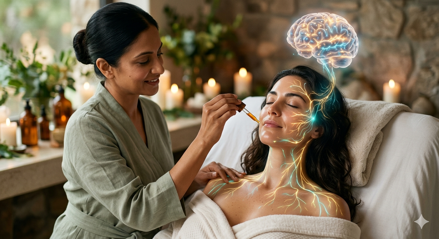 Essential Oils for Skin Care: Mind-to-Body Formulation