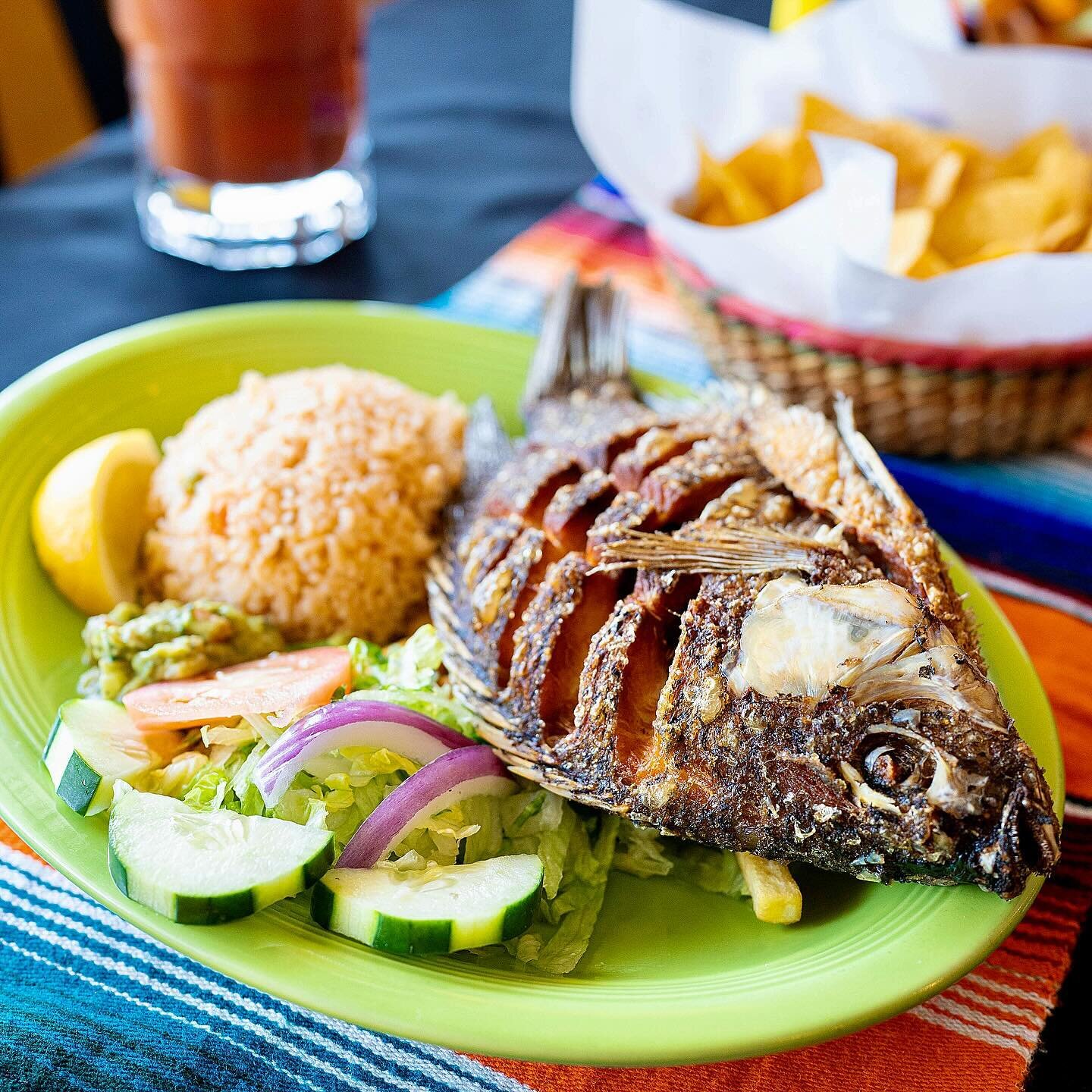 Savoring the crispy goodness of the Mojara Frita at Mi Gusto Es Mexican Restaurant &ndash; a true delight for the taste buds! 🐟🌮 

#MexicanCuisine #FoodieAdventure #MexicanFood #Tacos #Guacamole #Salsa #Burritos #MexicanCuisine #Foodie #MexicanFlav