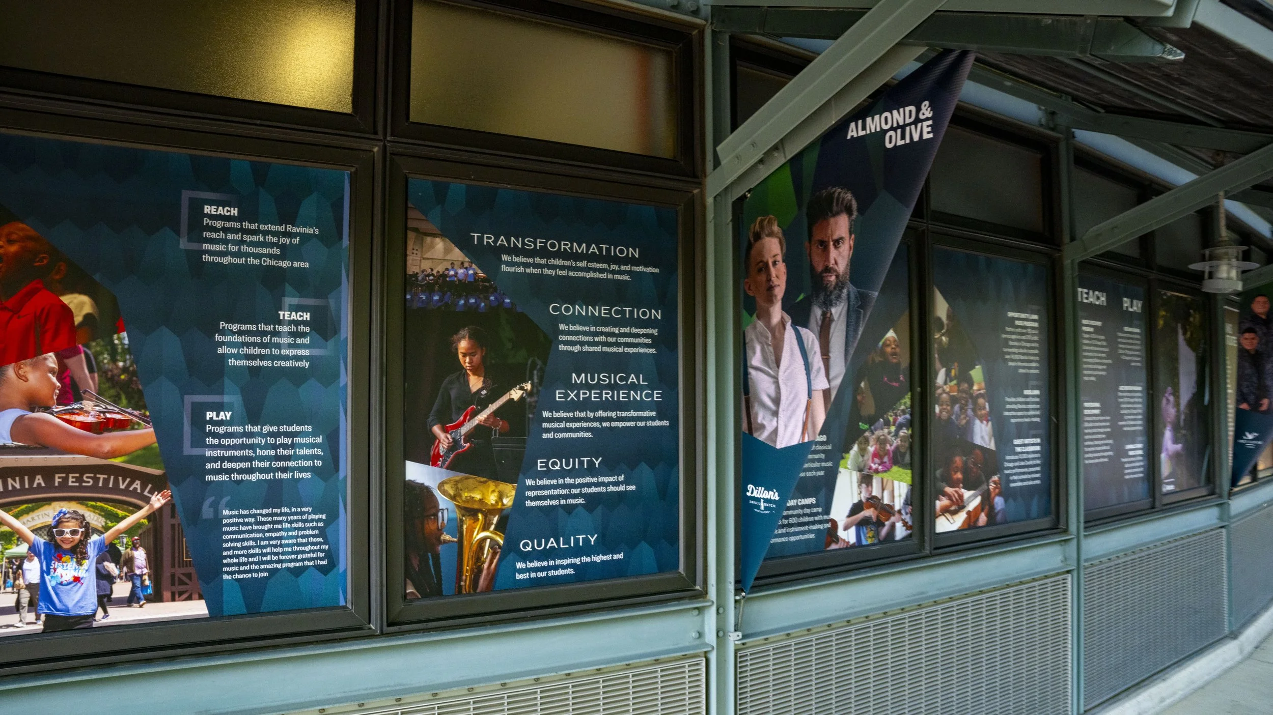 Spreads for Ravinia Magazine
