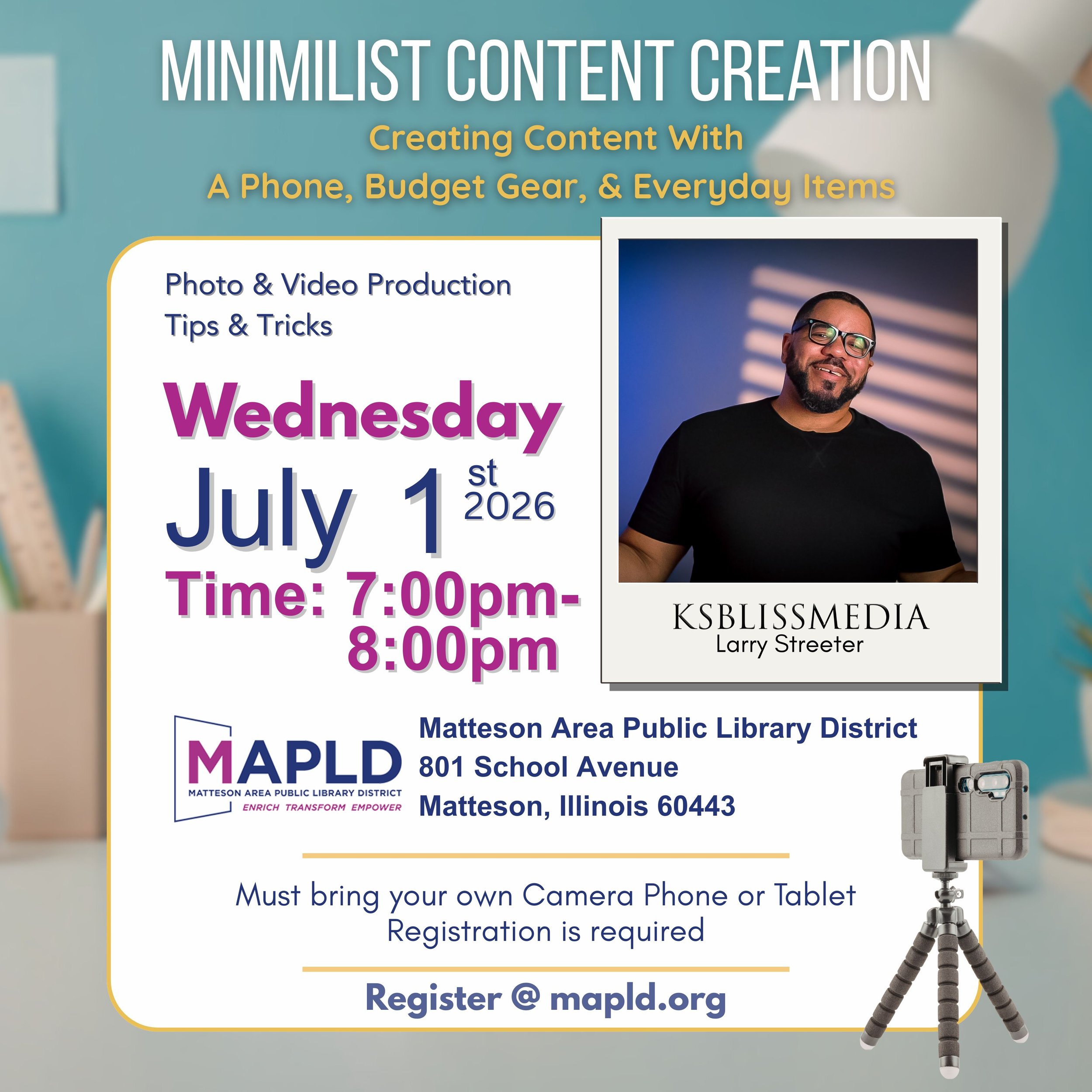 Minimalist Content Creation