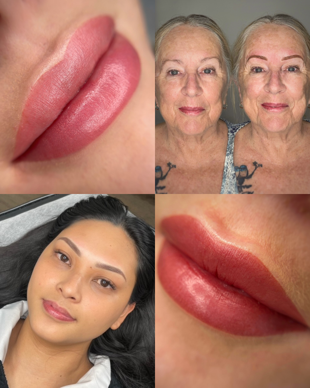 lip tattoo, brow tattoo, best cosmetic tattooist brisbane