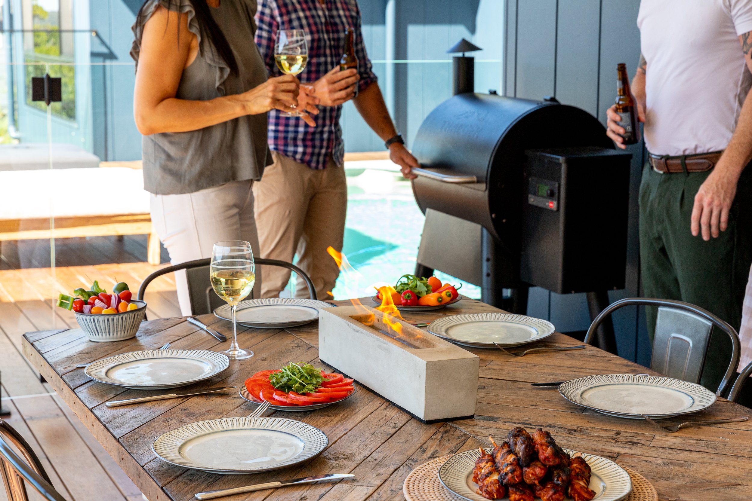 Gold Coast Lifestyle Photographer Gold Coast Product Photographer Gold Coast Branding Photographer Fire Pit Relax Winter BBQ