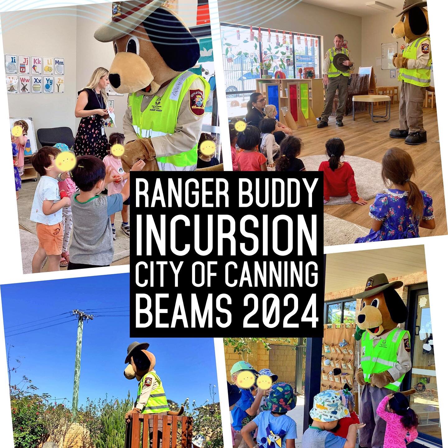Special thanks to Ranger Buddy for coming down today to meet the children! 🐶 

The children really enjoyed learning about park rangers and loved the bouncy balls and ranger buddy colouring in sheets. Thank you @city_of_canning for this amazing exper