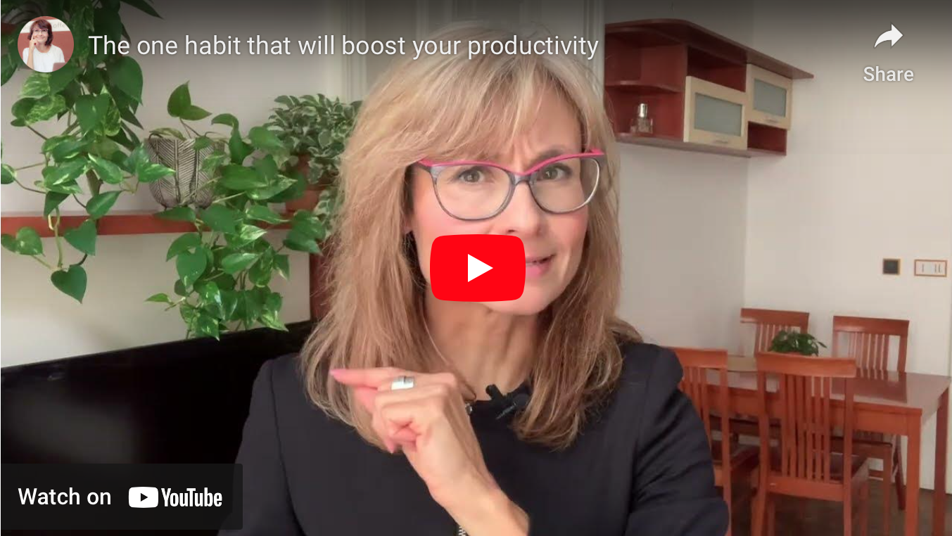 The one habit that will boost your productivity