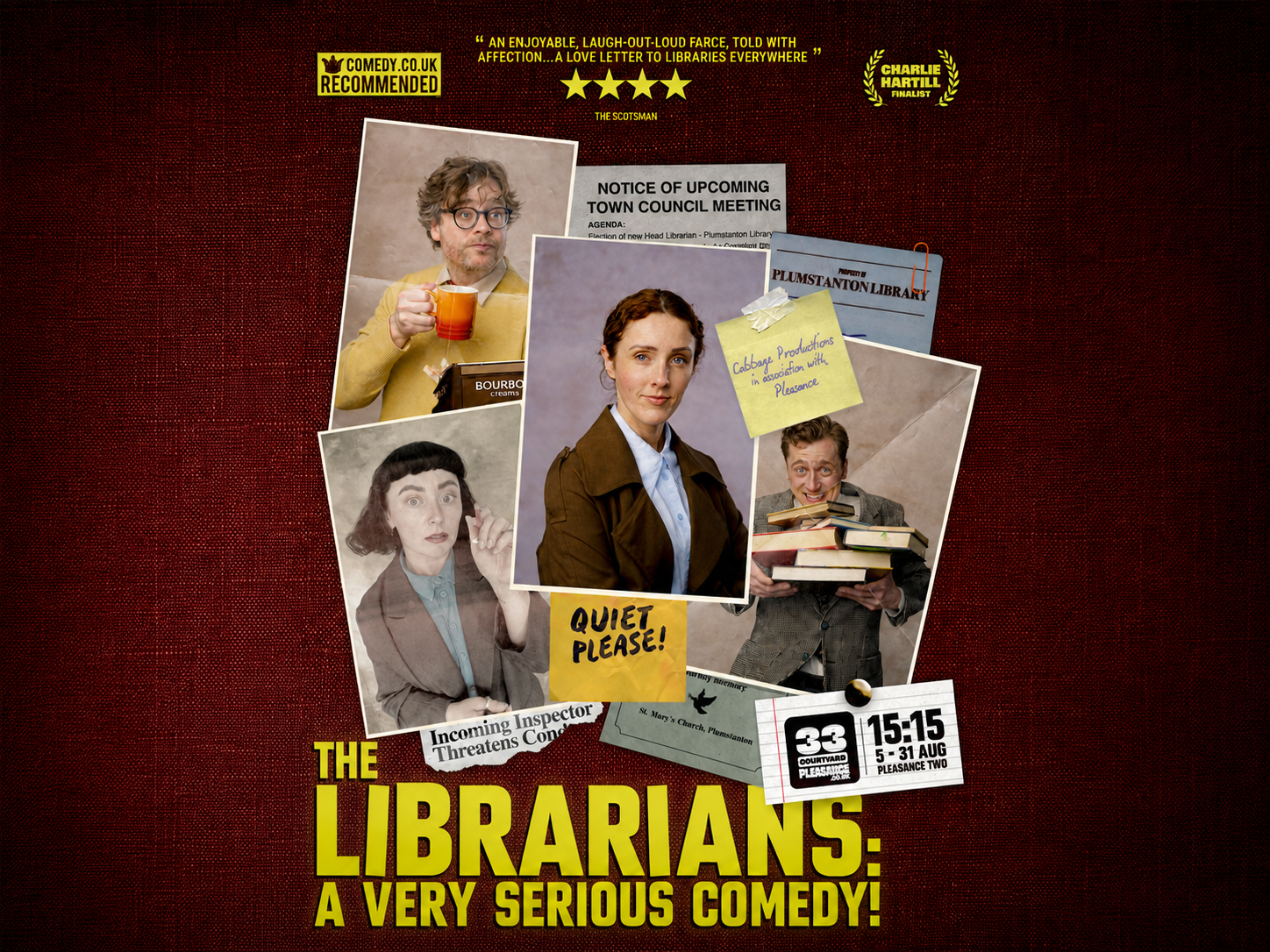 Director - The Librarians: A Very Serious Comedy!