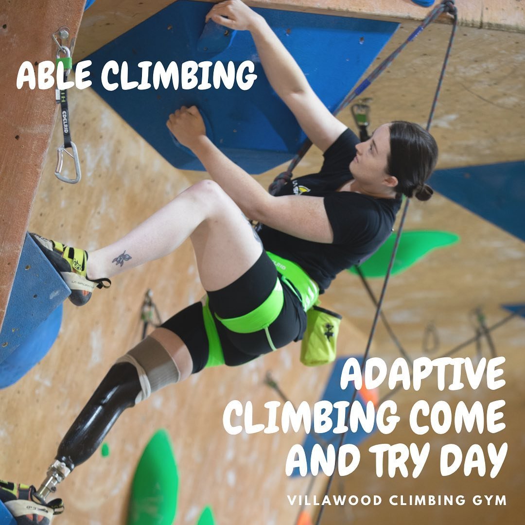 Able Climbing: Adaptive Climbing Come and Try Day