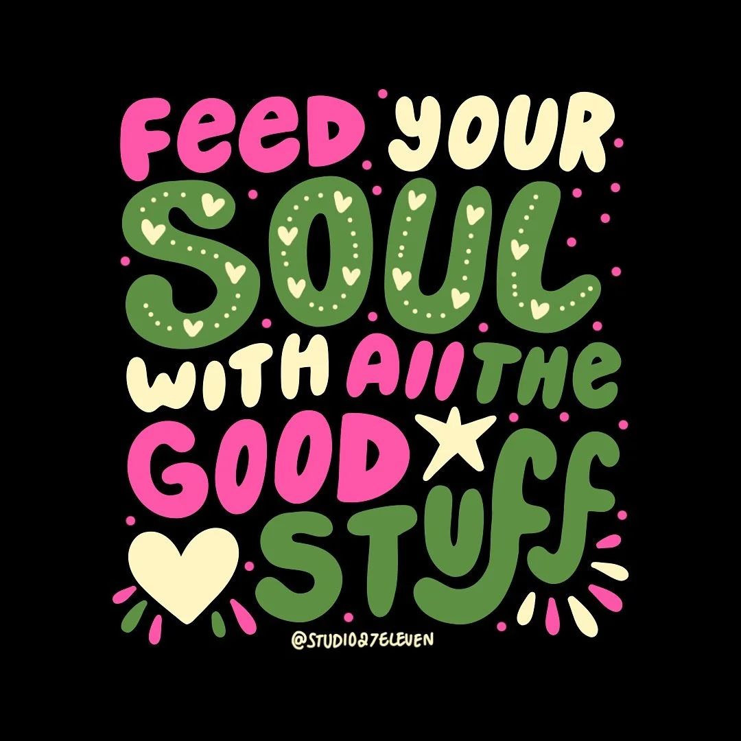 A little Monday reminder&hellip; we&rsquo;re only here once, let&rsquo;s make sure we fill our souls with all the good stuff! 🩷✨🪩