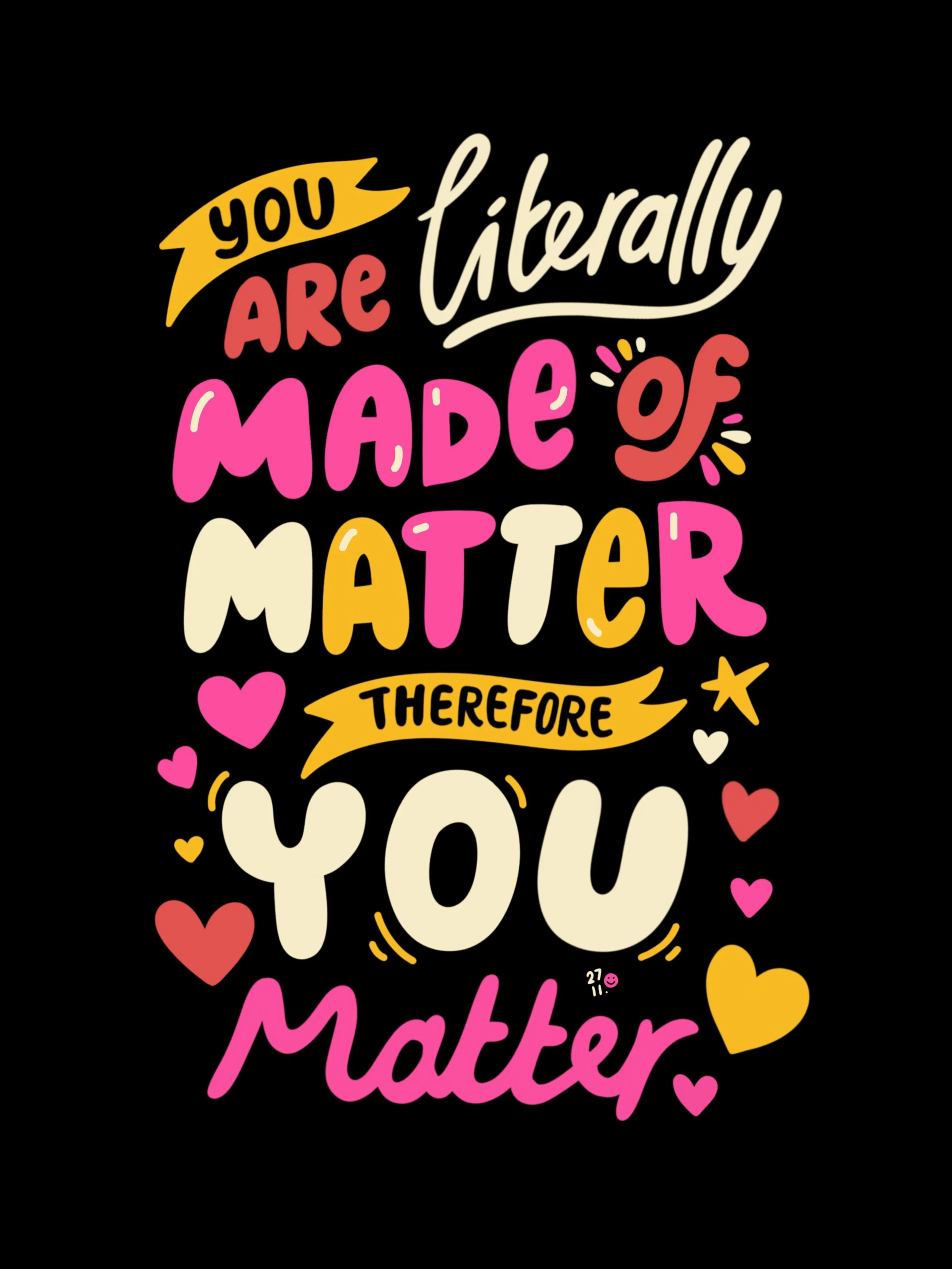 Can&rsquo;t argue with the universe I&rsquo;m afraid, dem the rules🪐✨🤷&zwj;♀️ #youmatter #lawsoftheuniverse #lettering