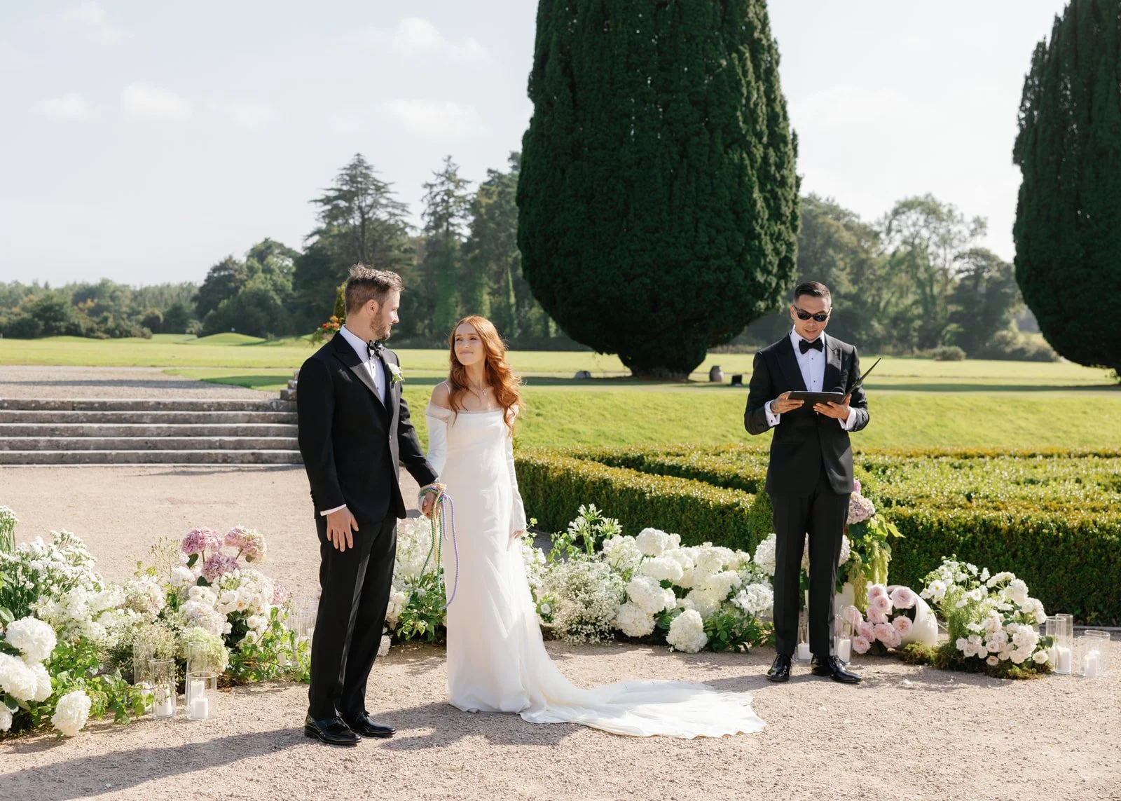 Summer Sophistication at Castlemartyr Resort; Chloe & Paris by Meredith Diamond
