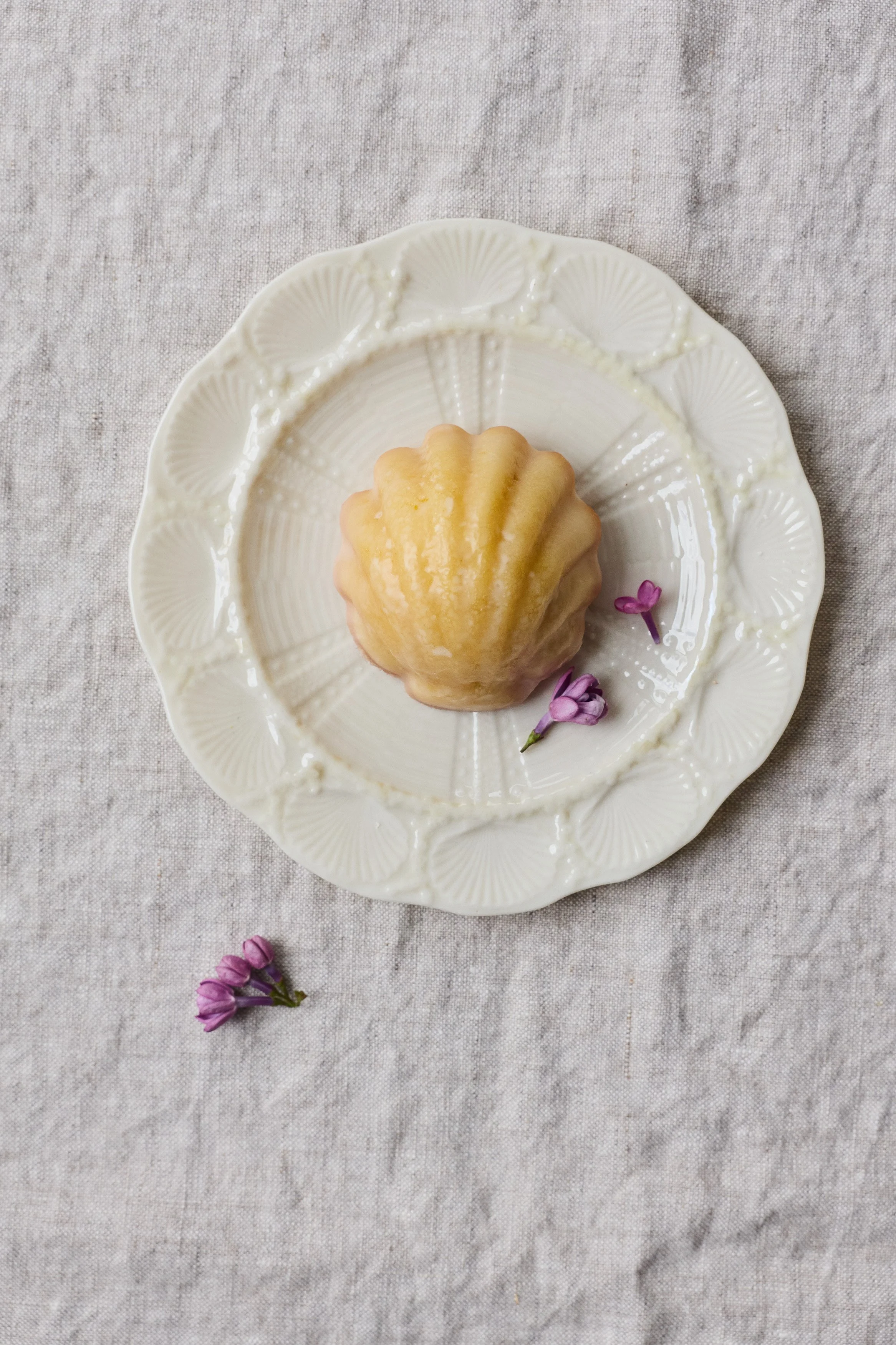 Lilac Madeleines