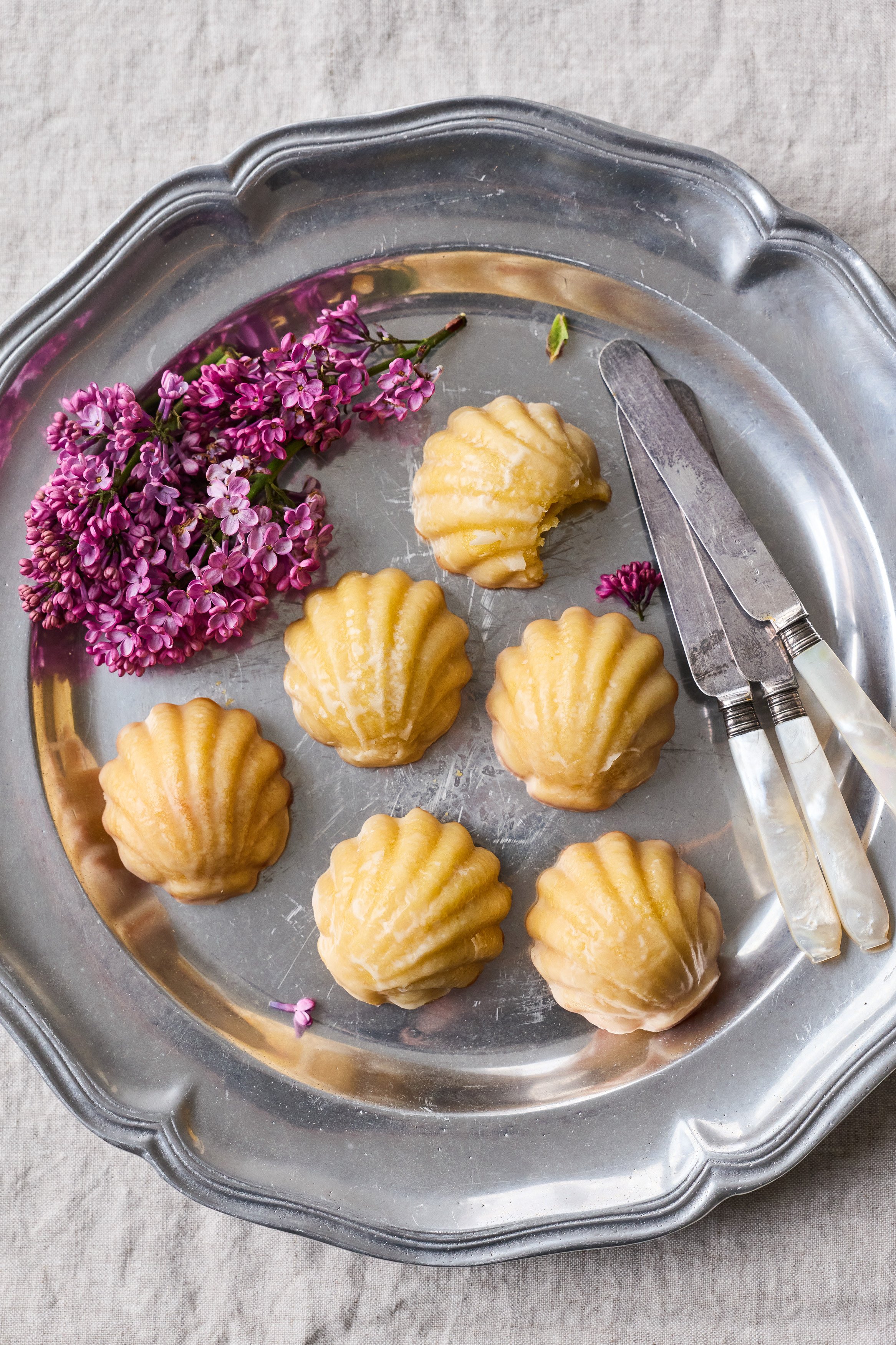 Lilac Madeleines
