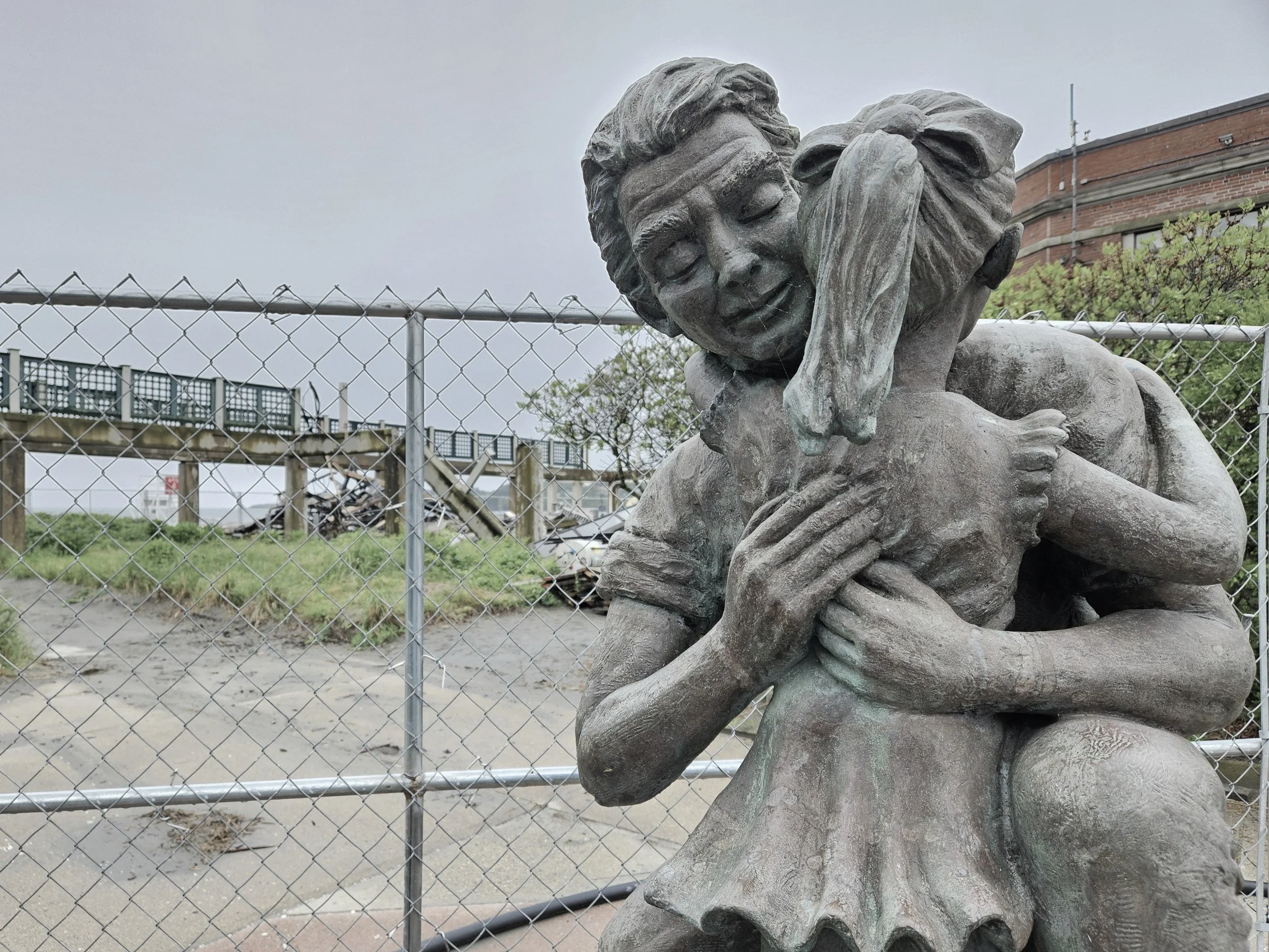 Sad Day at First Beach by Liz Fields