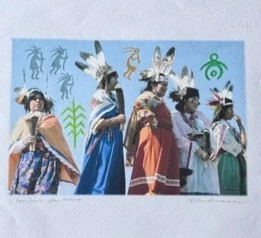Corn Dance, Santa Clara, NM by Caterine Milinaire