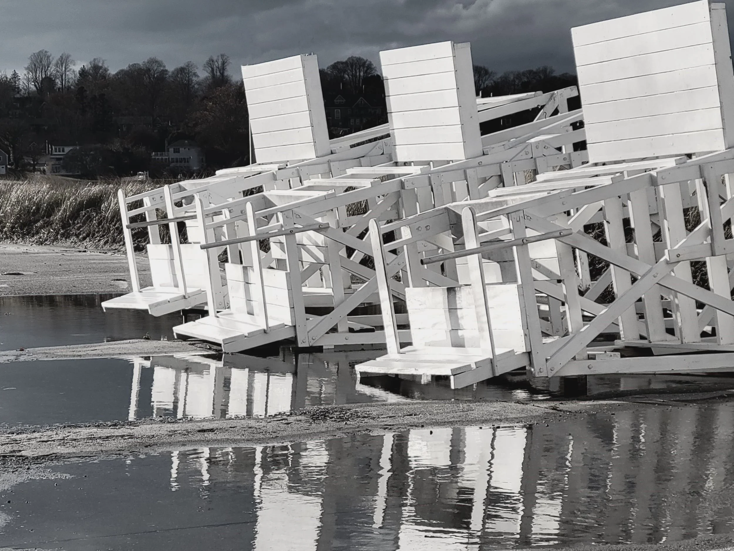 Time for Rest & Reflection at First Beach by Liz Fields (Second Place)
