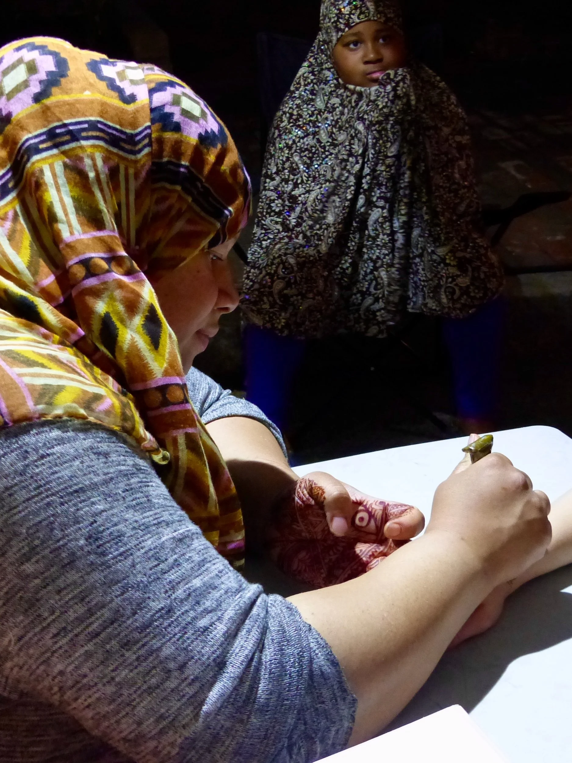 Henna Hands by Bonnie Jaffe