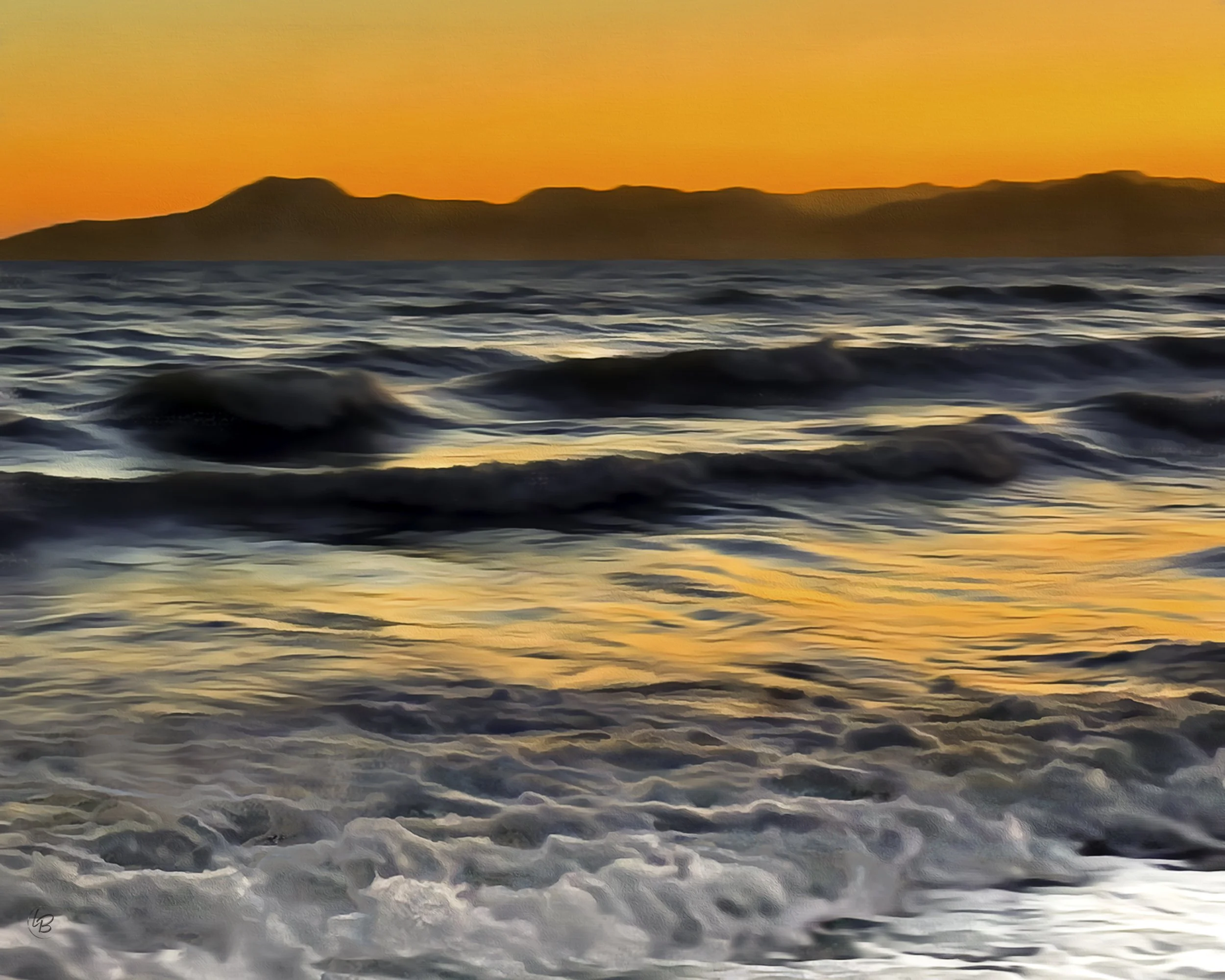Lisa Bergeron, Renewal at Sunset, $300