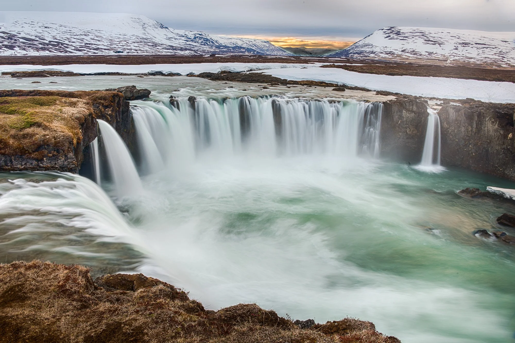 Godafoss (Iceland) by Frank Leith