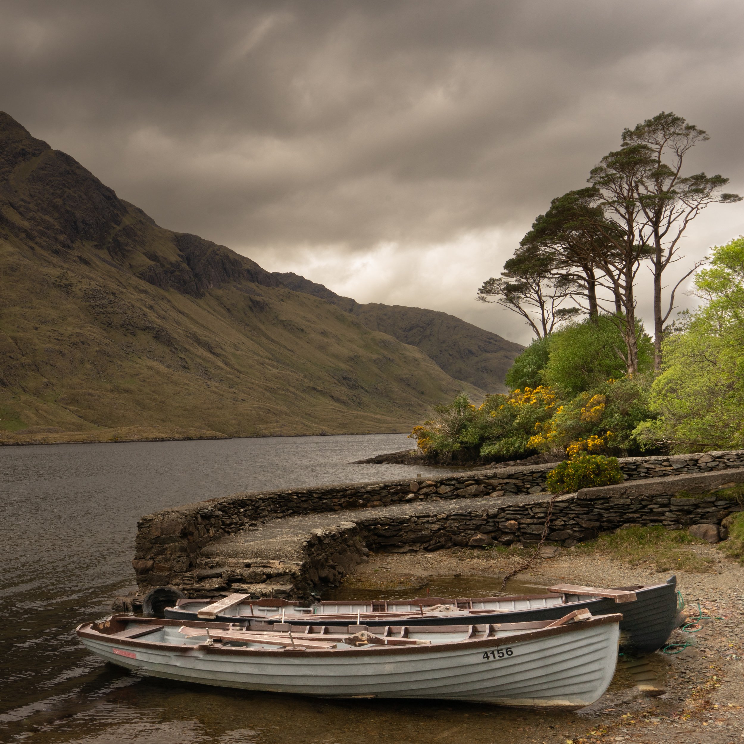 Two Boats by David Pinkam