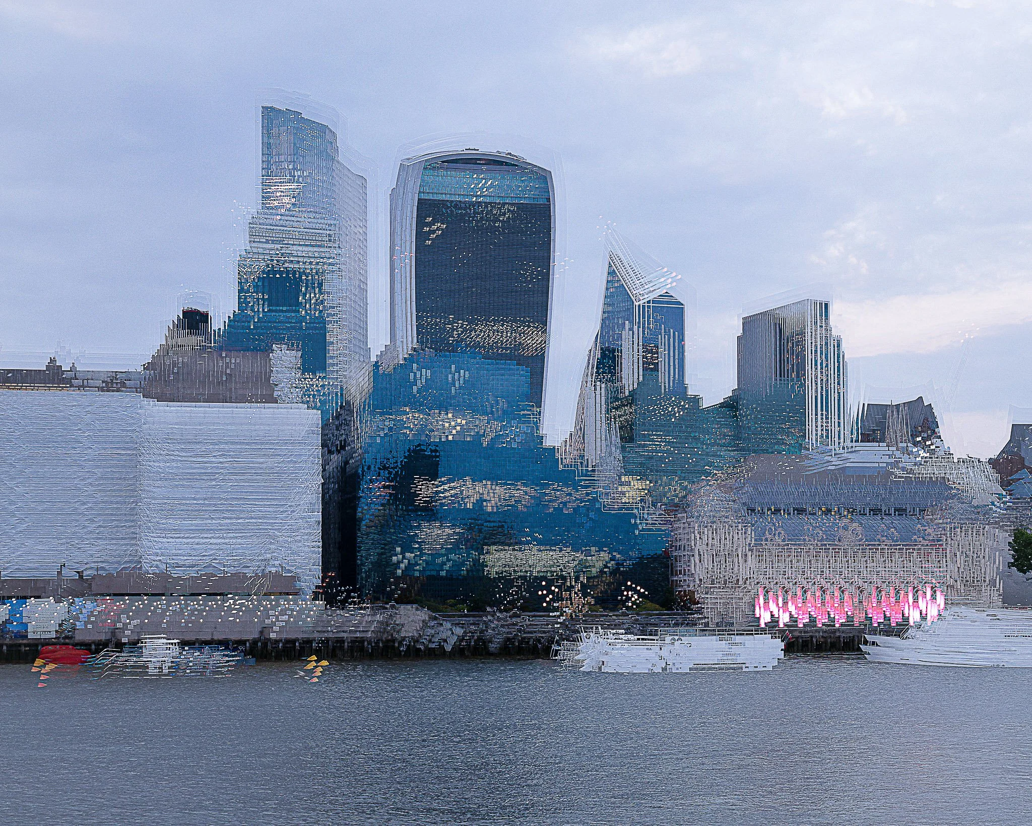 Thames View (London) by Vicky McGrath