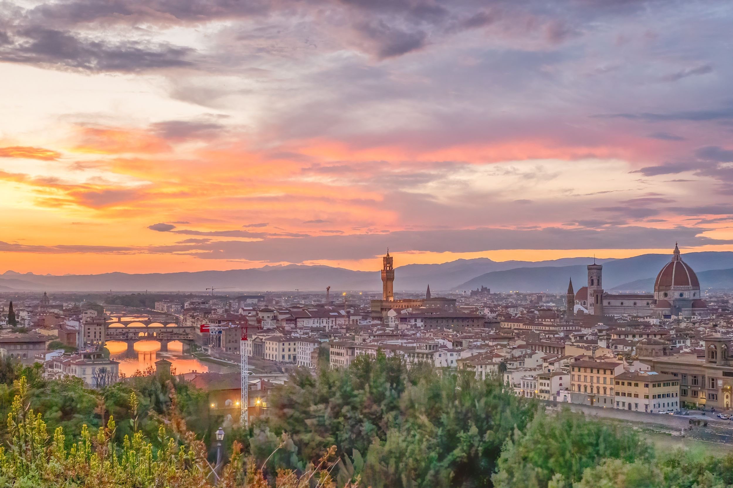 Florence Overlook by Jenn Hanley