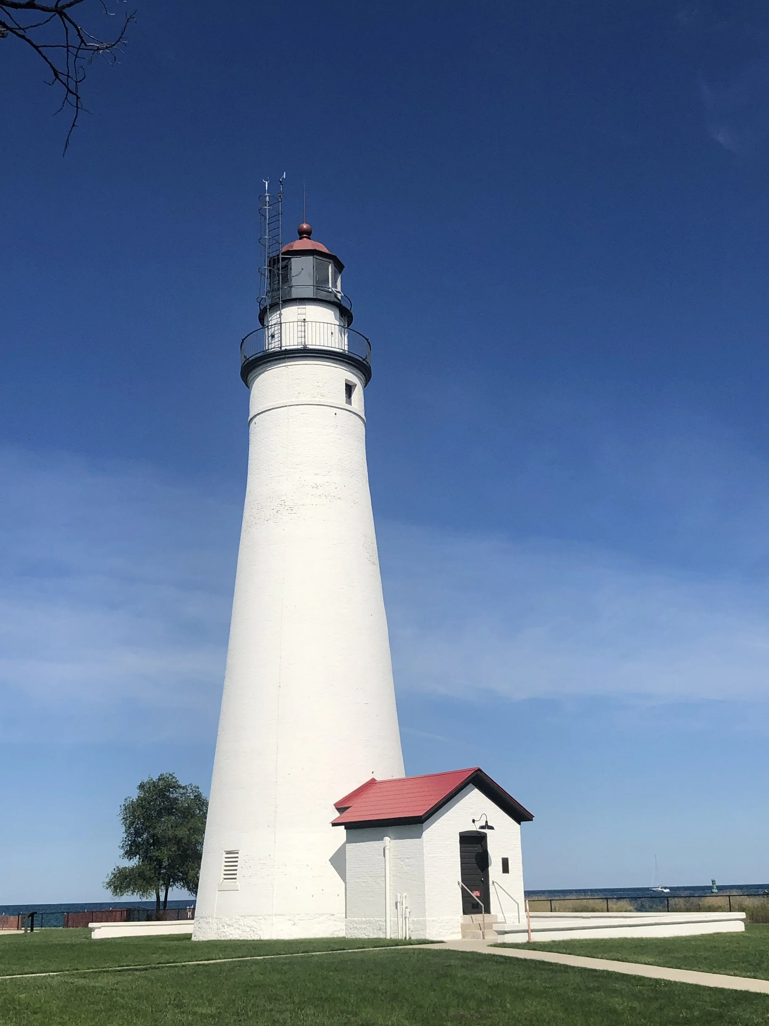Fort Gratiot Lighthouse, Port Huron, Michigan by Marilyn Moffatt