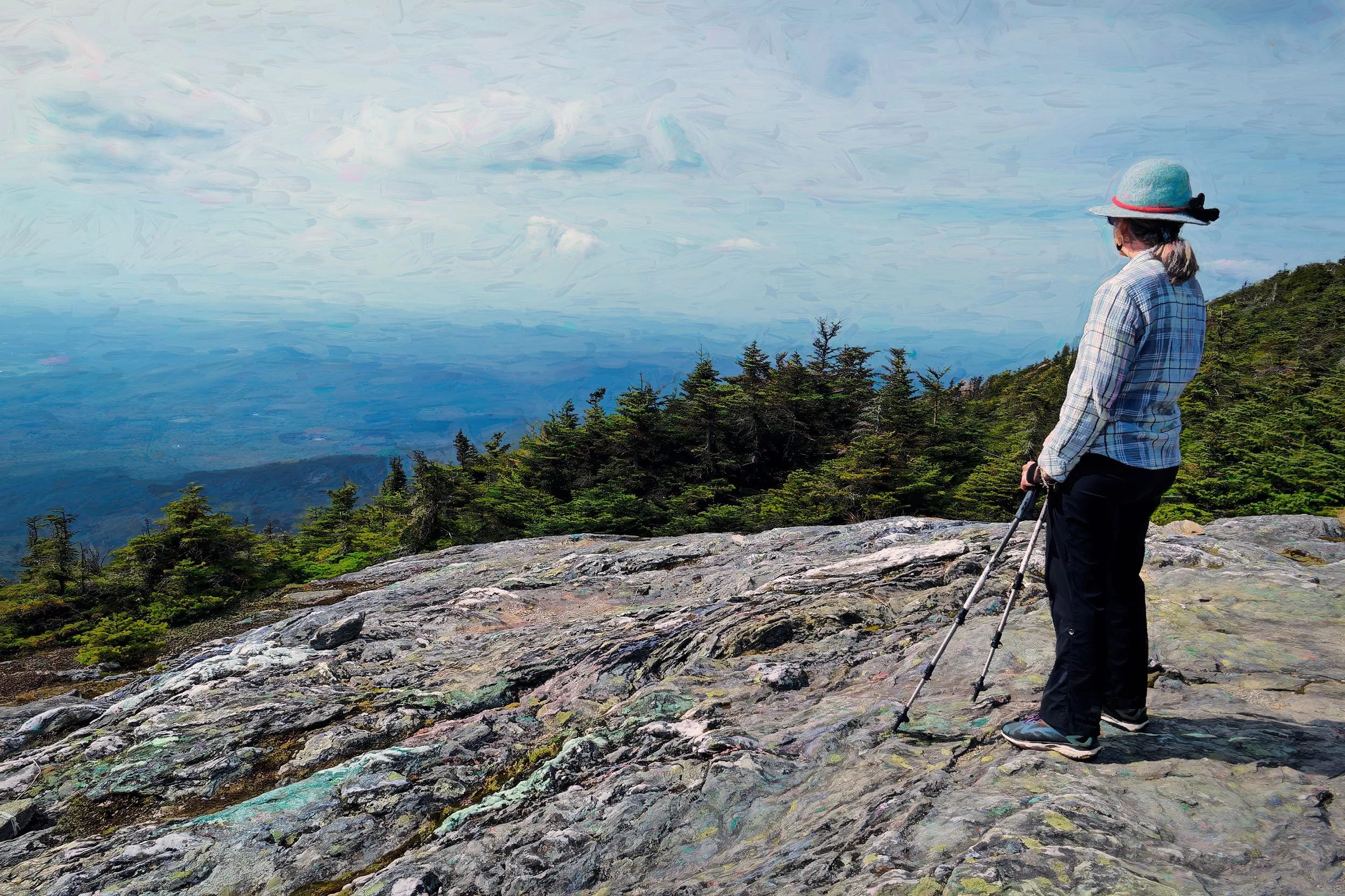 All She Surveys by George Lowell