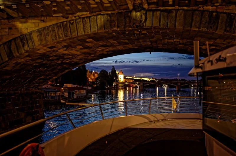 Into Prague by Don Heymann