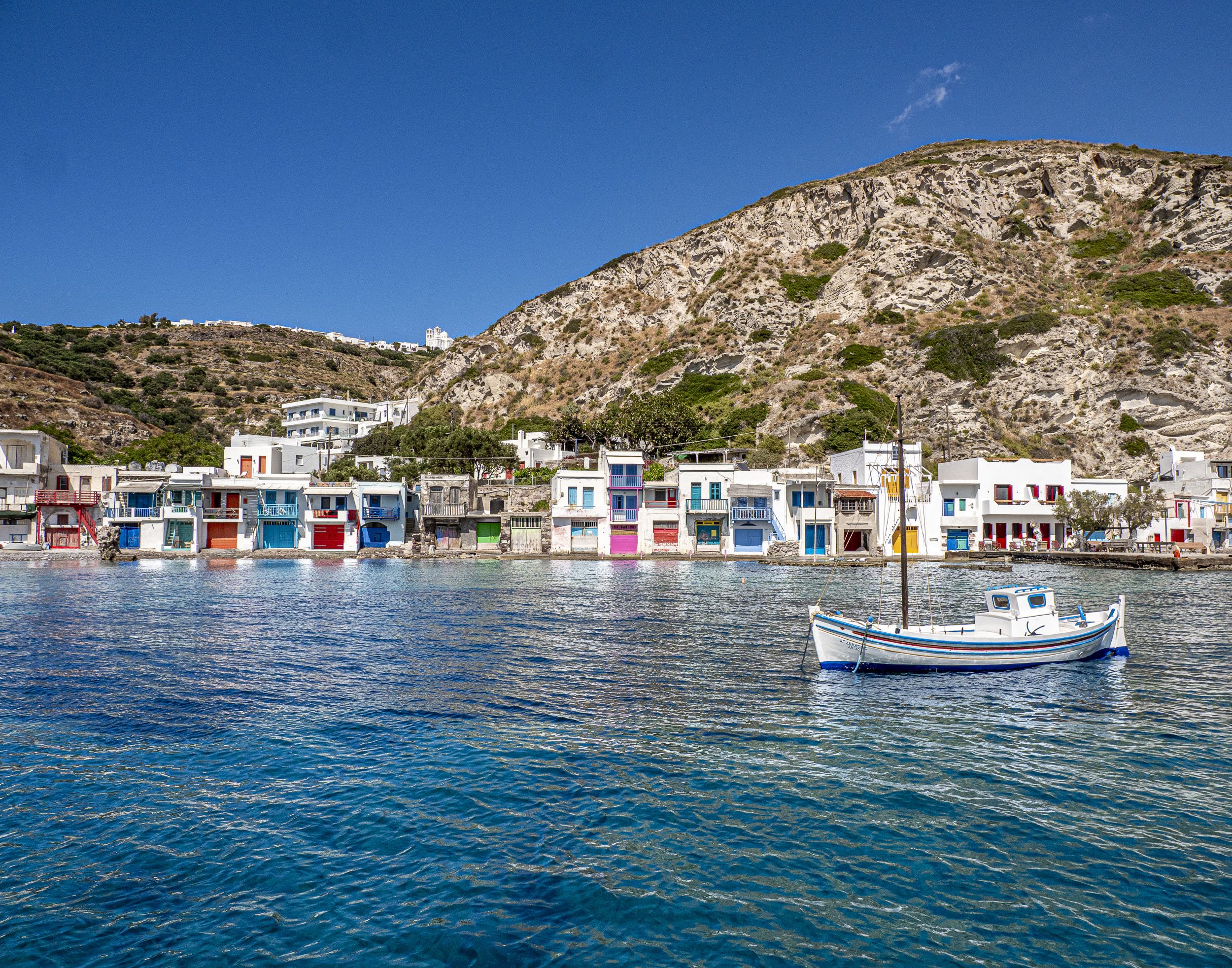 The Colors of Klima (Milos, Greece) by Jenn Hanley