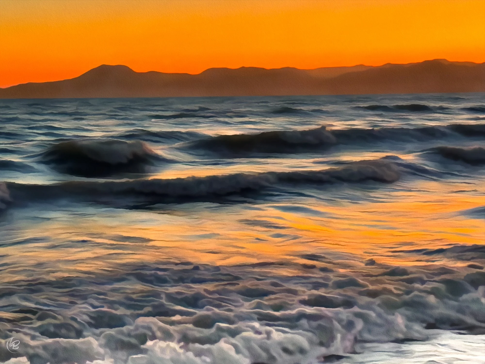 Lisa Bergeron Renewal at Sunset
