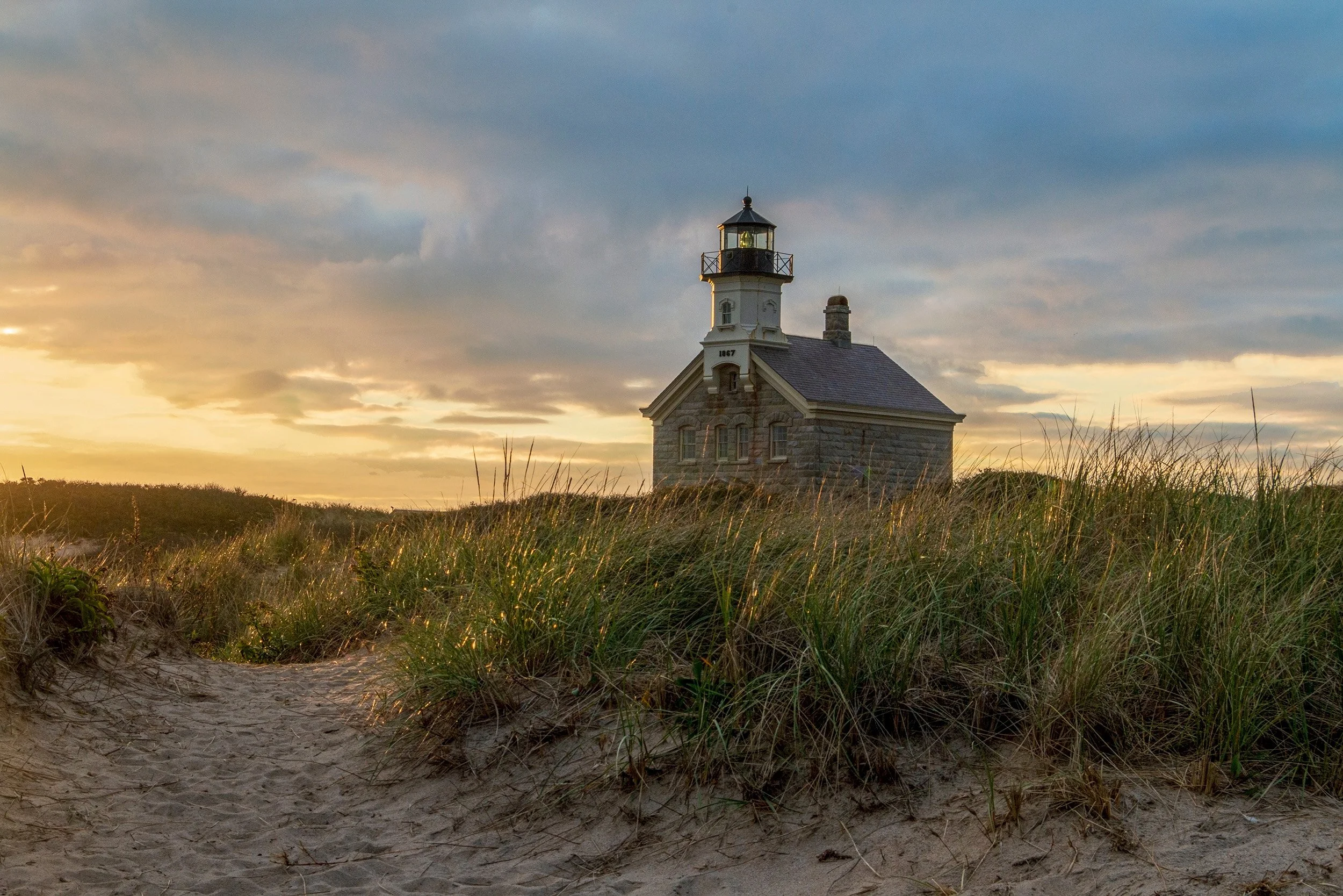 North Light (Block Island, RI) by Linda LaParle