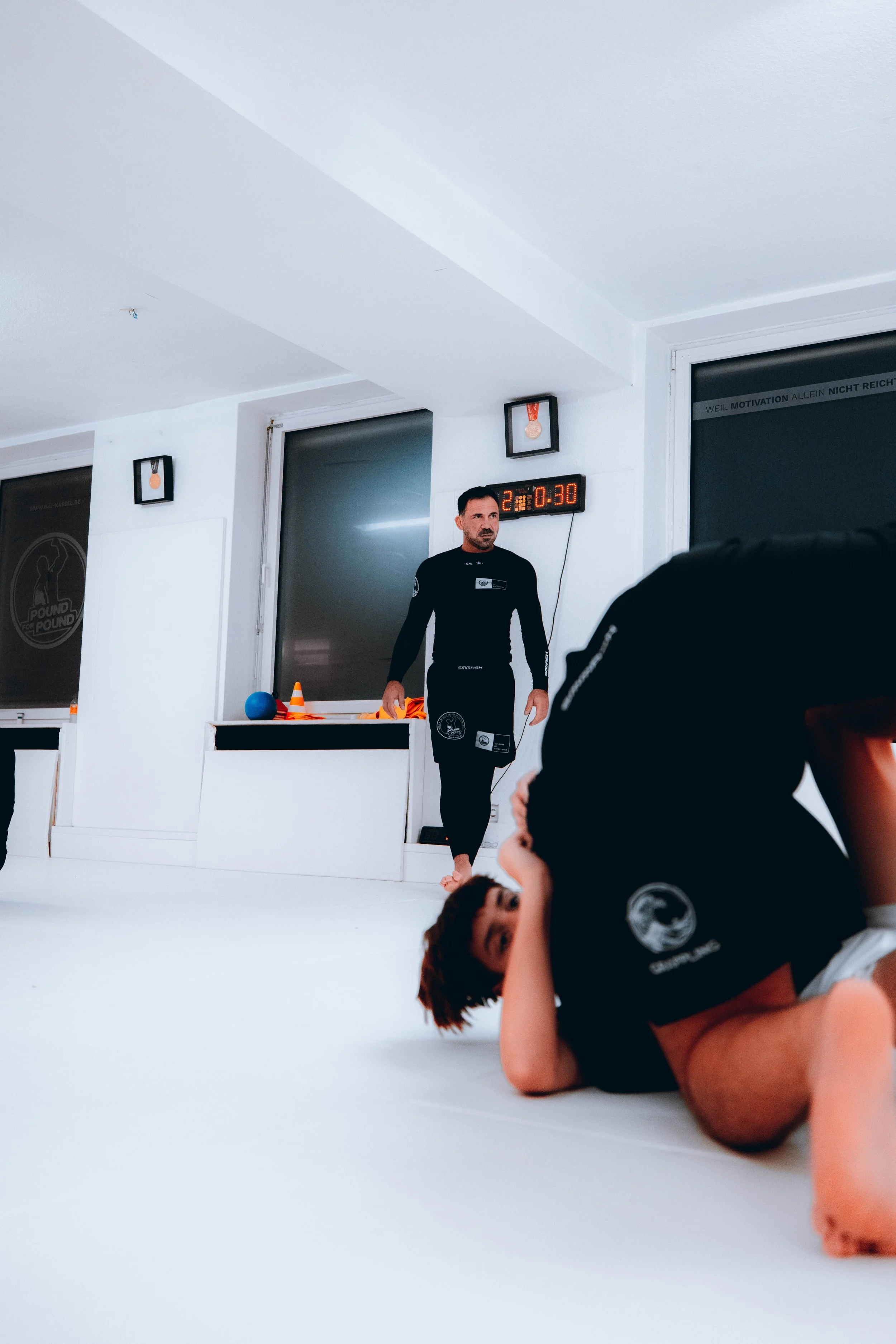 Murat Efendi grappling