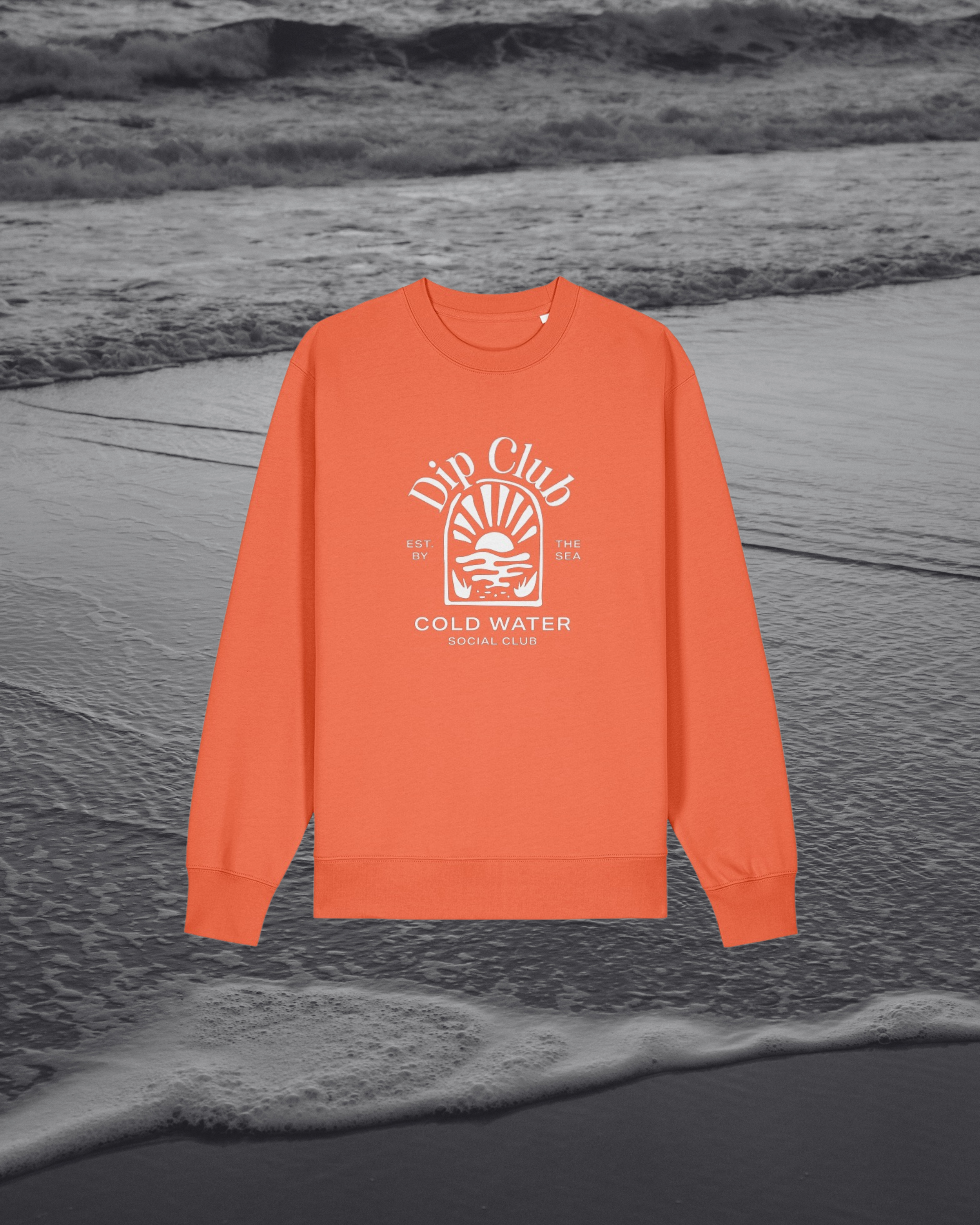 Sunrise OG Coral Orange Sweater