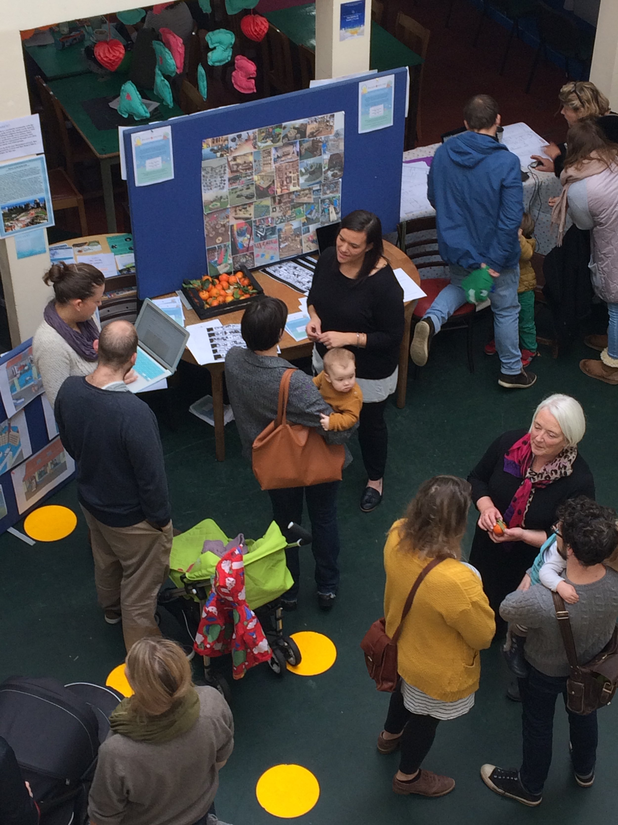 Open day for the families about plans for the nursery